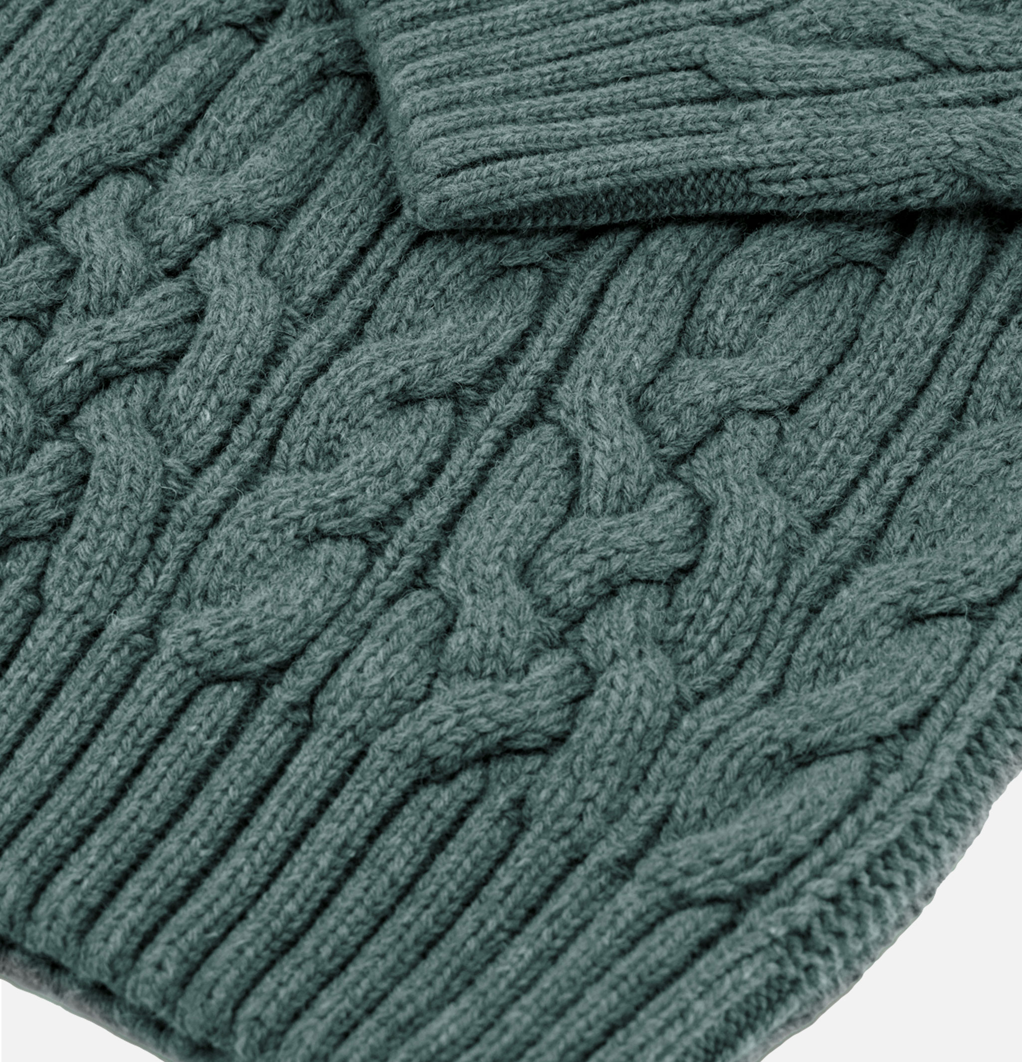 Nitto Knitwear Round Neck Sweater Ohannes Green Titanium