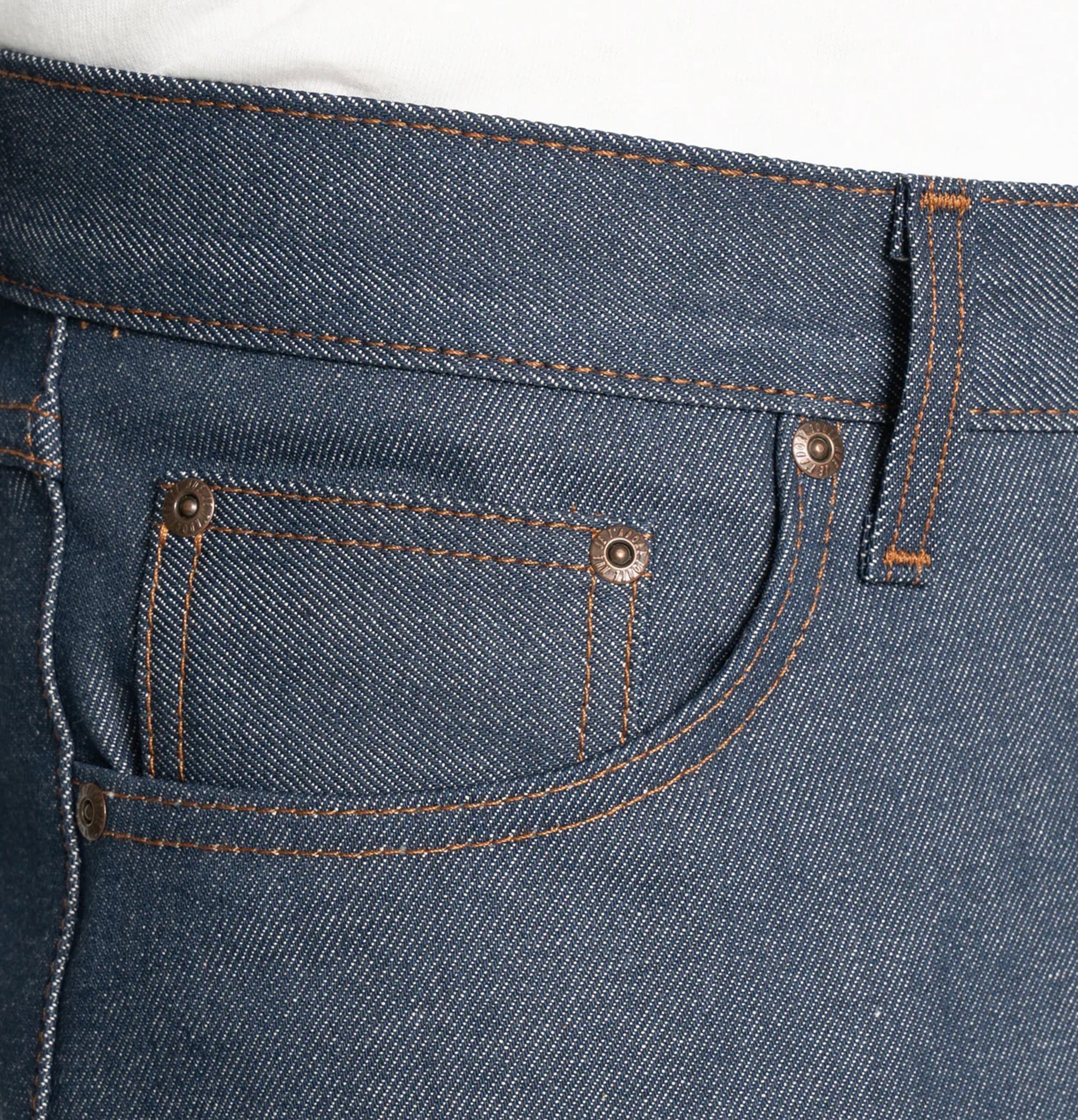 Jean Naked and Famous True Guy Natural Indigo
