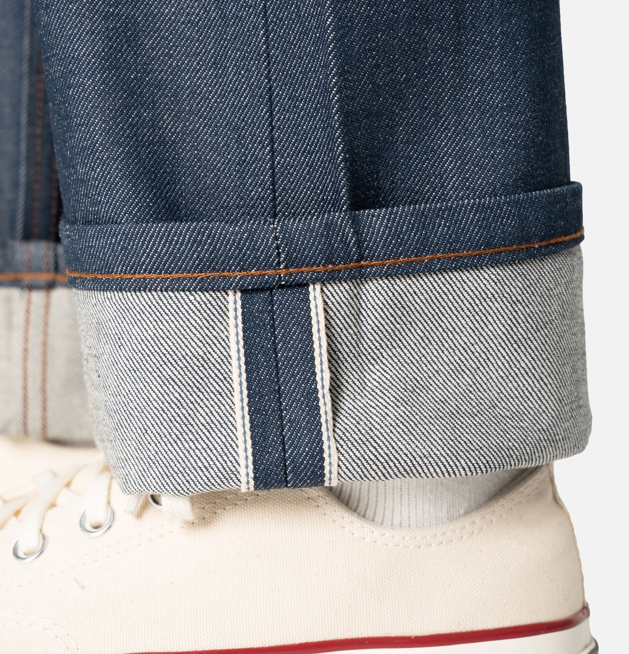 Jean Naked and Famous True Guy Natural Indigo