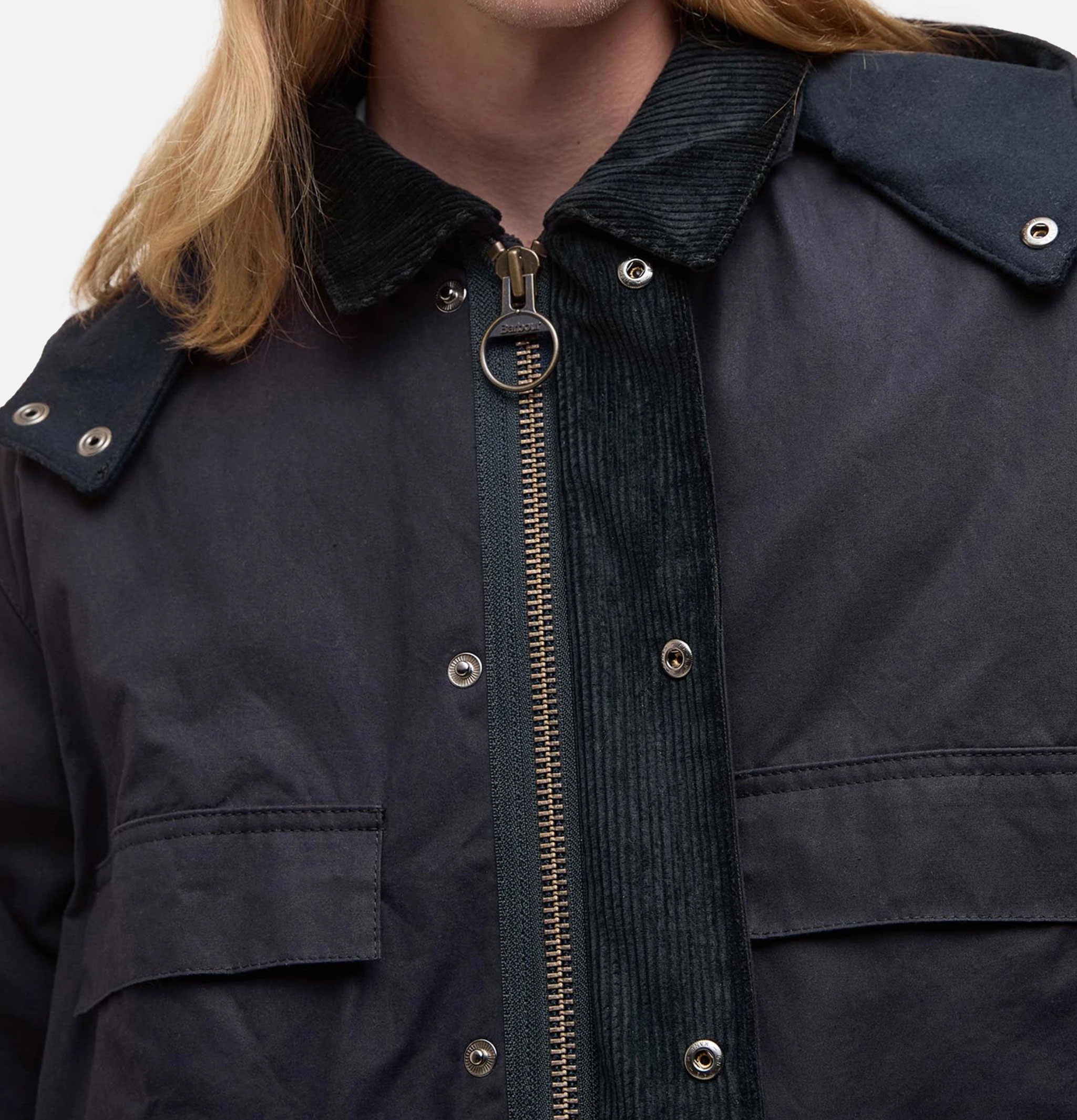 Barbour Ks Bedale Field Coat Dark Indigo