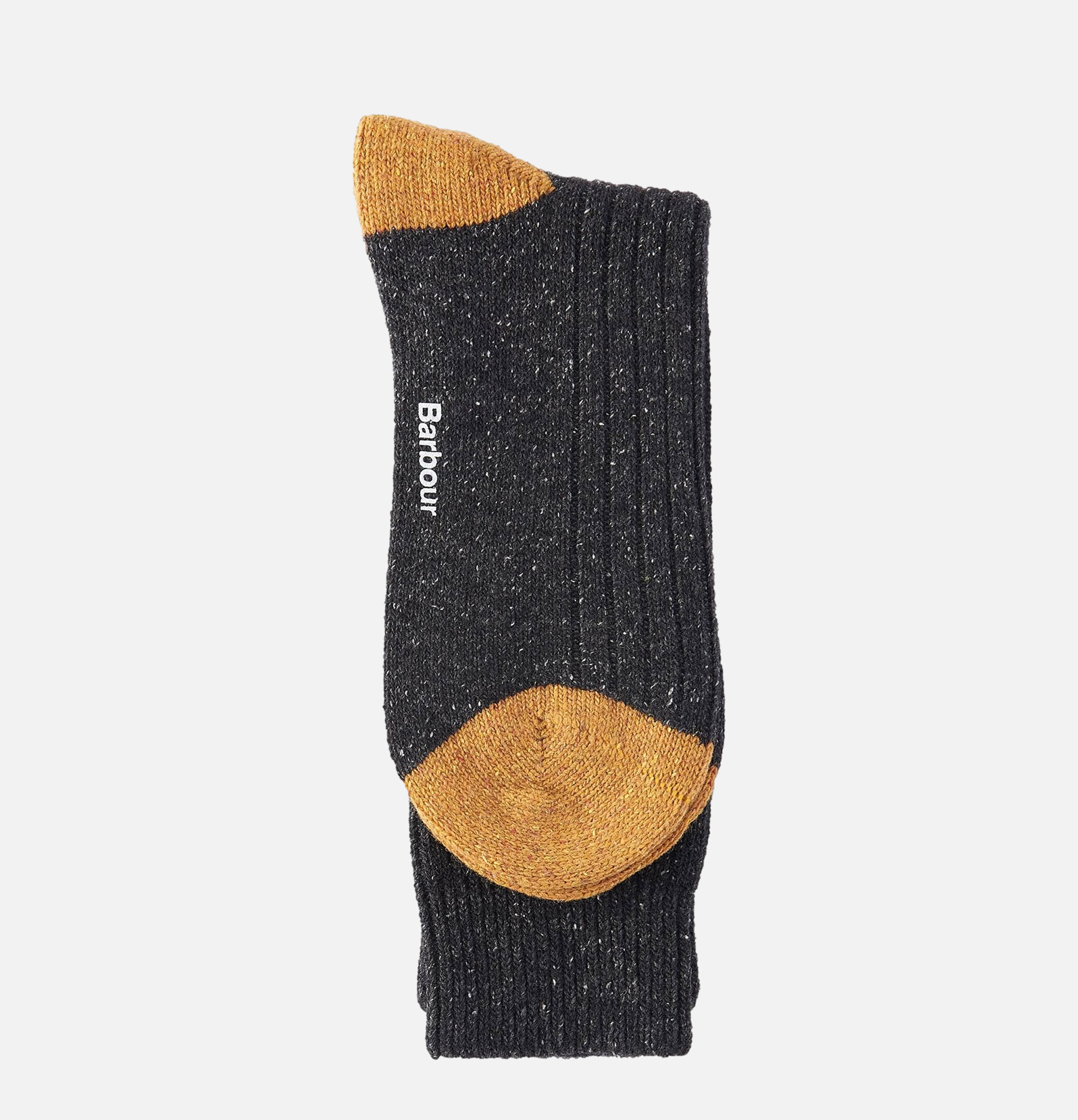 Chaussettes Barbour Houghton Charcoal Ochre