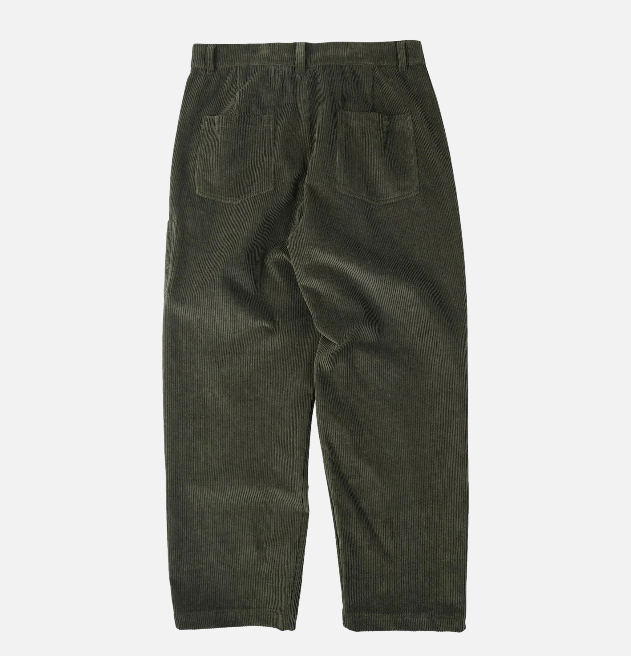 Corduroy Wide Pants Olive