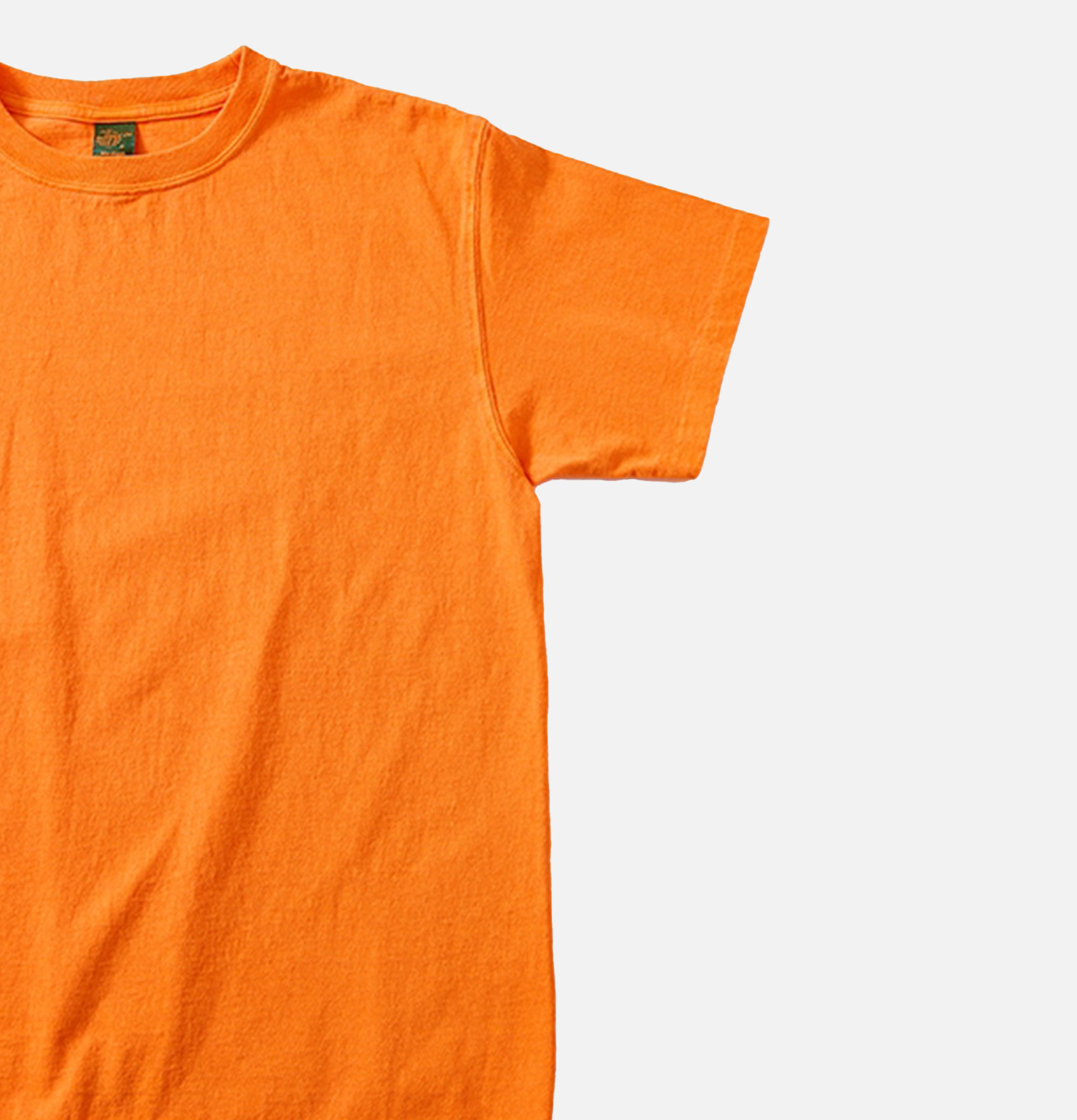 Crew T-shirt Good On Japan Dark Orange