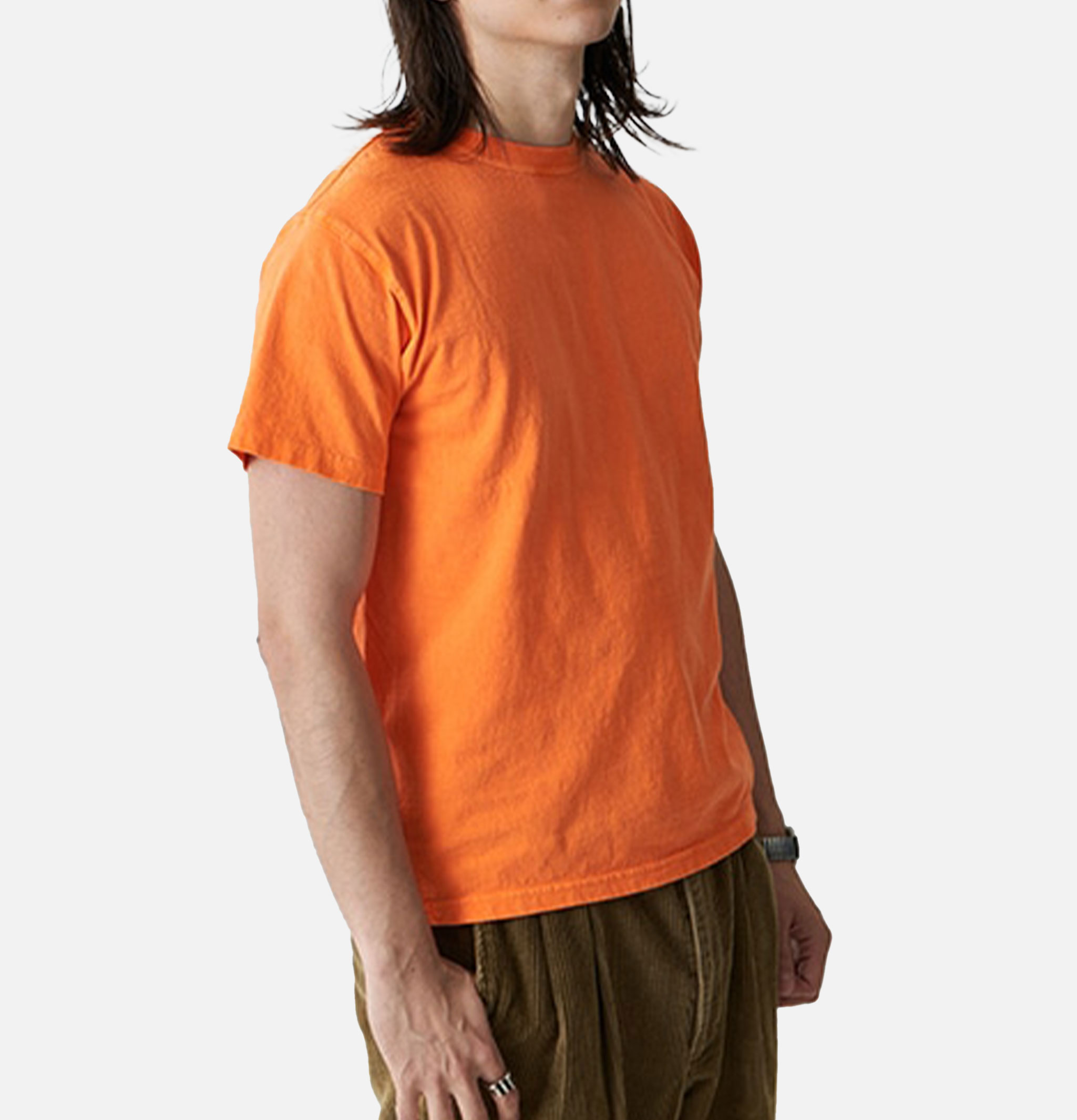 Crew T-shirt Good On Japan Dark Orange
