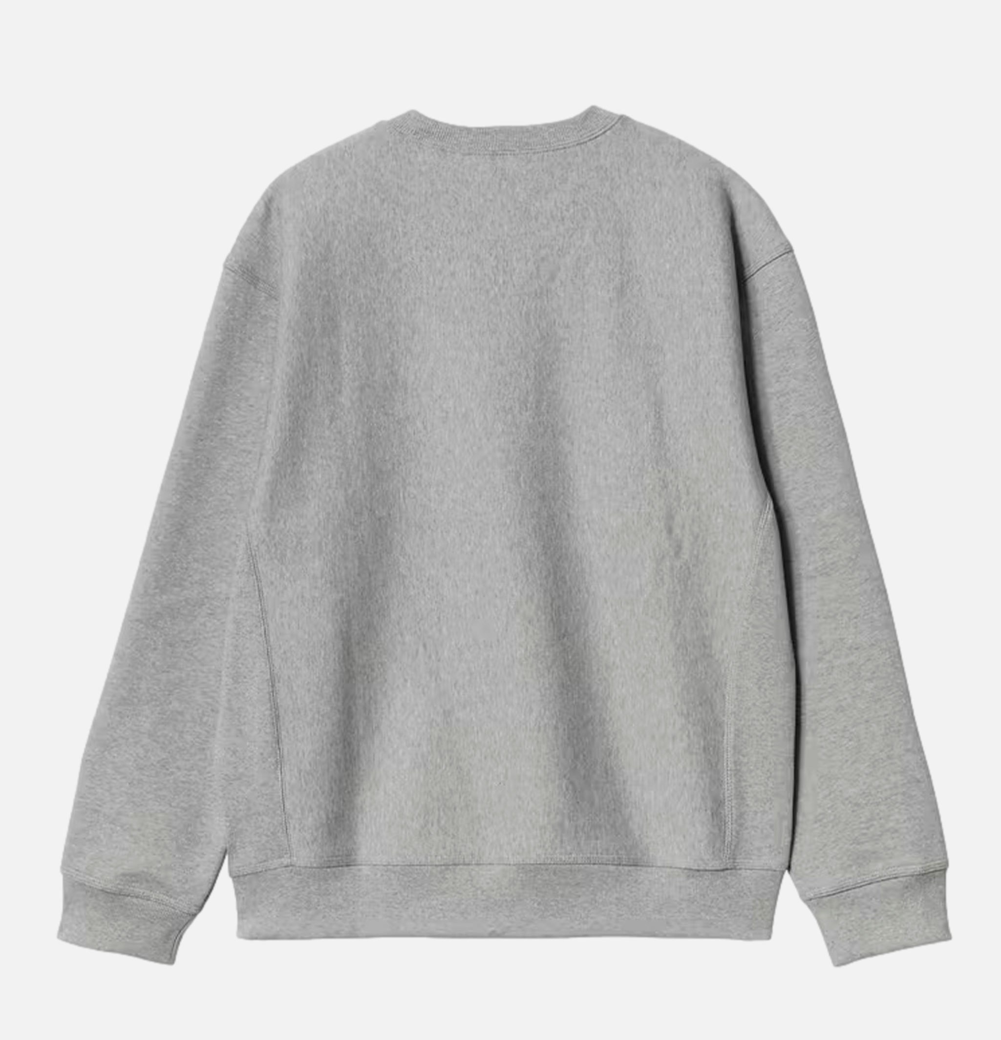 American Script Sweat Grey Hea
