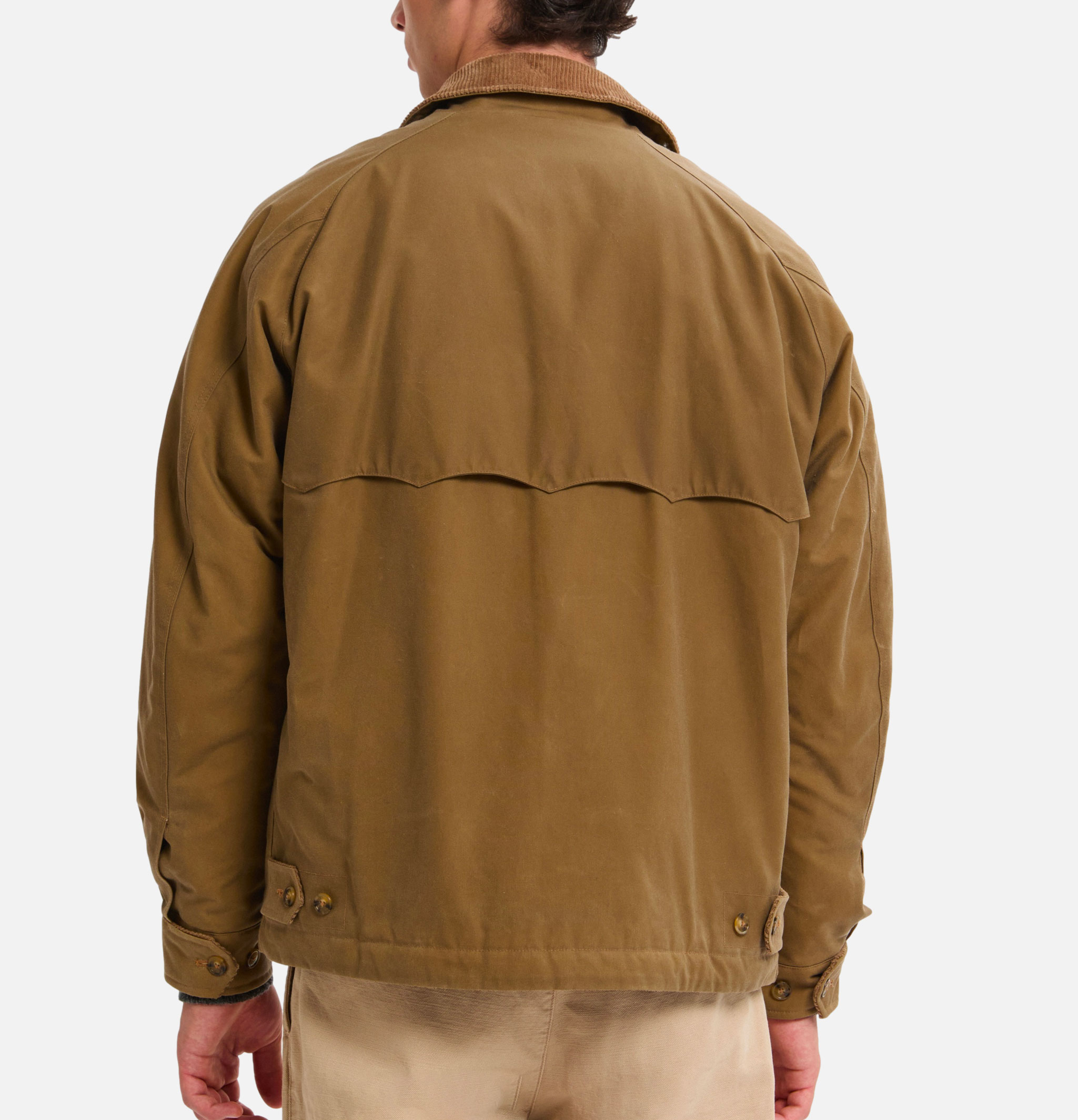 Baracuta Veste Waxed Deck Tan