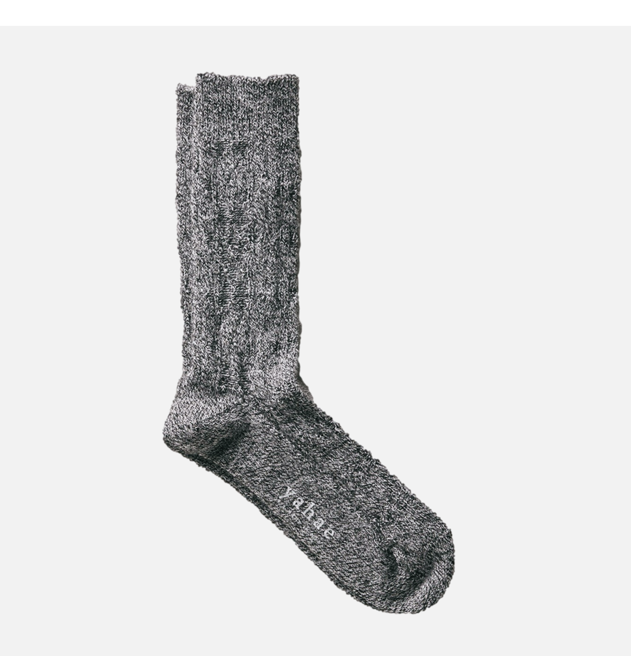 Yahae Chaussettes Yahae Alpaca Gris