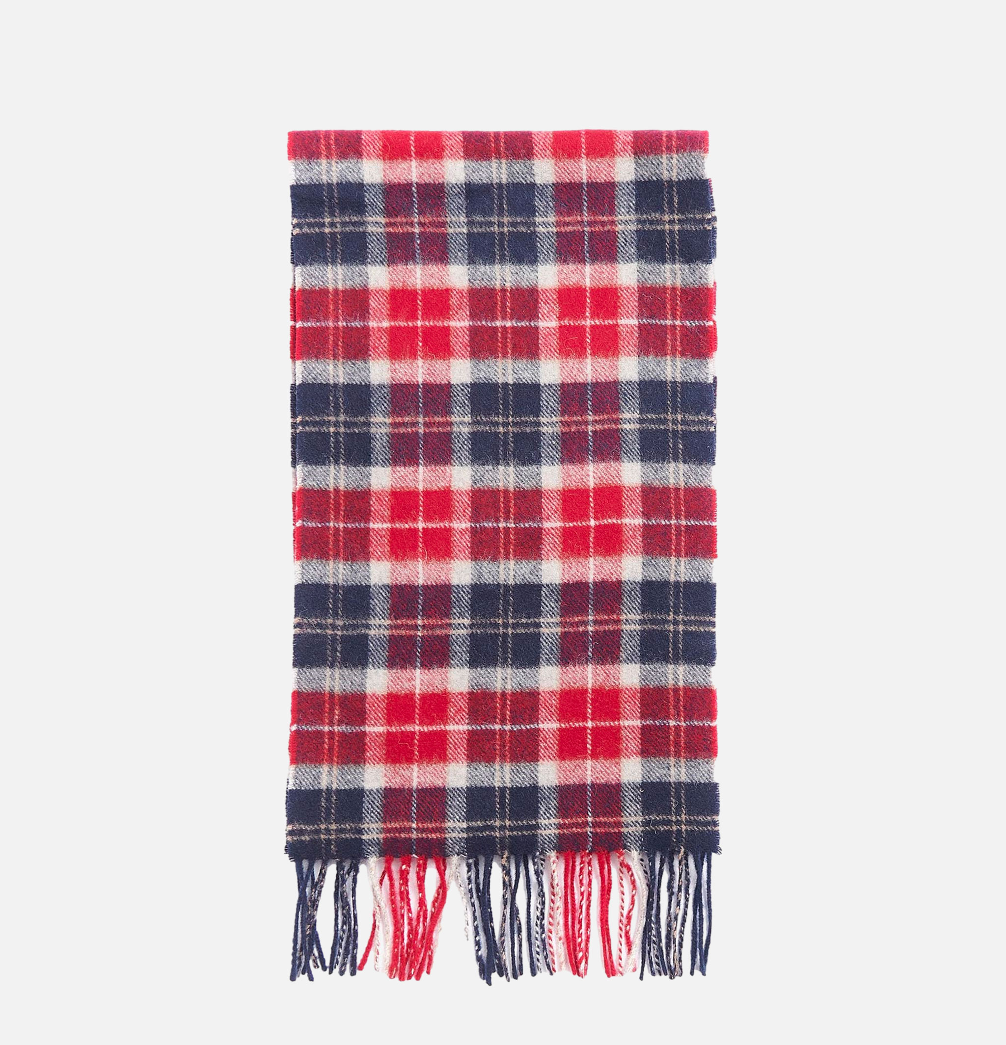 Barbour Cranberry Lambswool Scarf