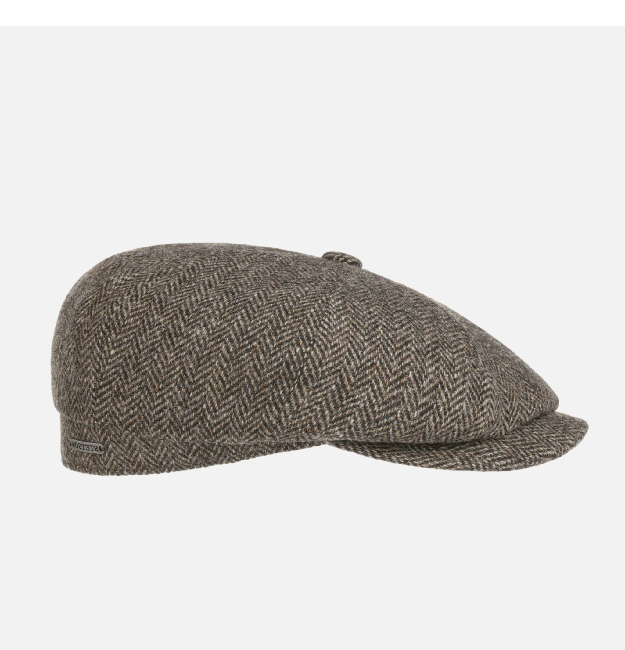 Stetson Casquette Hatteras Wool Marron