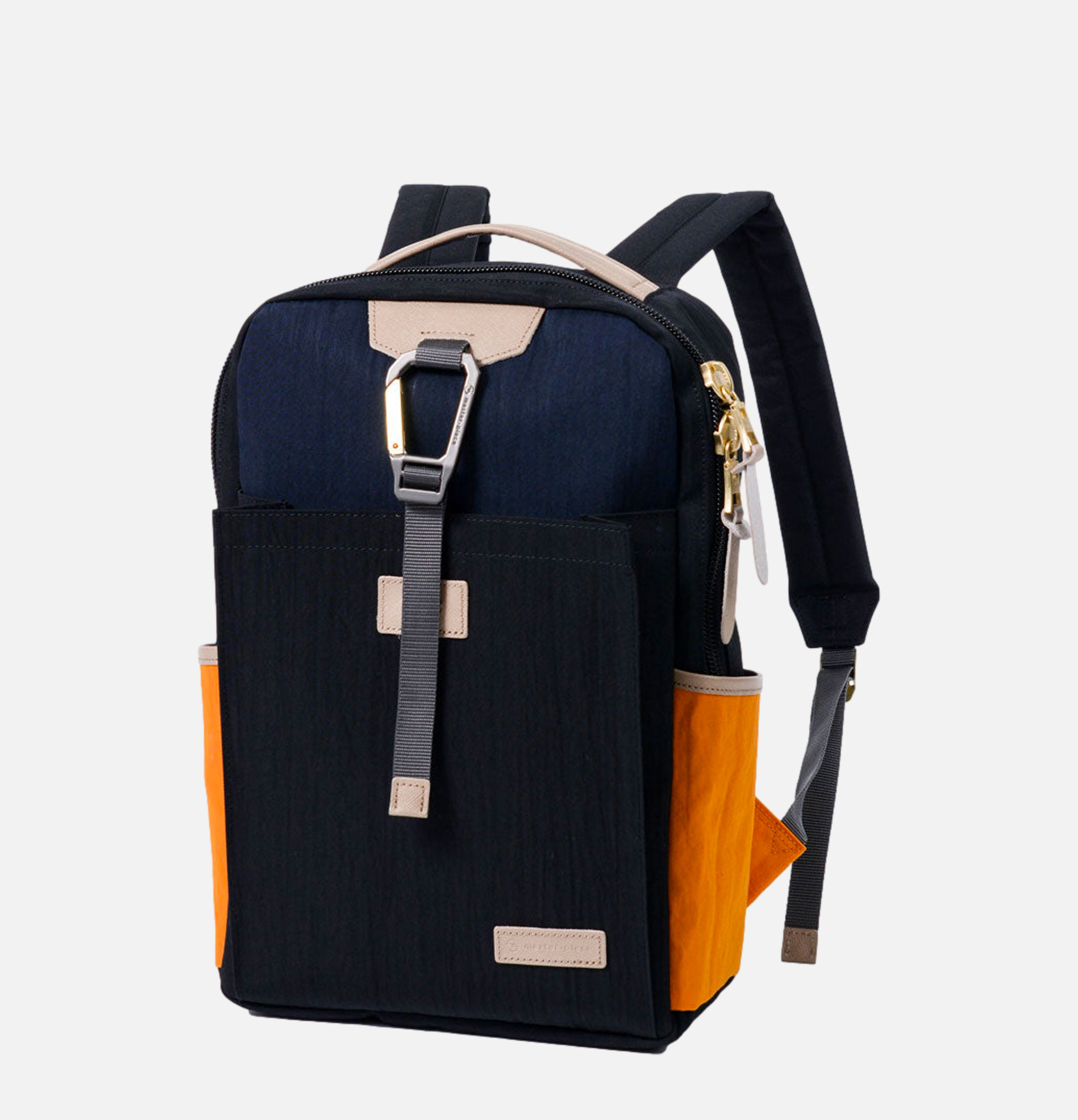 Master Piece Link Backpack Black Camel