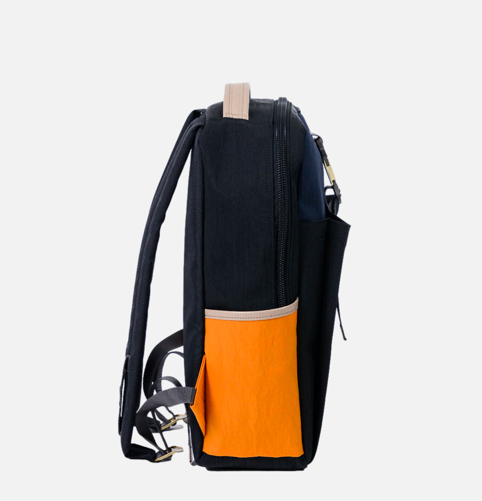 Master Piece Link Backpack Black Camel