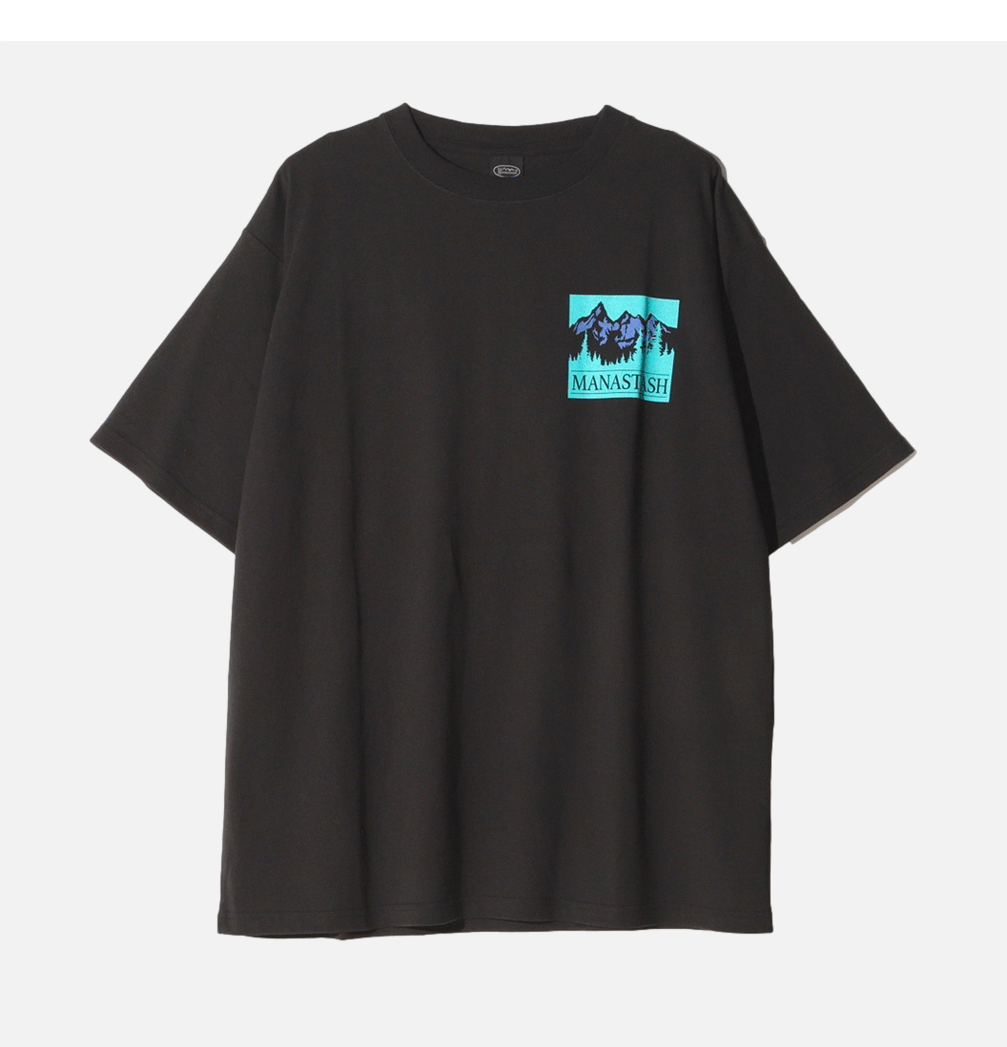T-shirt Manastash Citee Old Time Noir