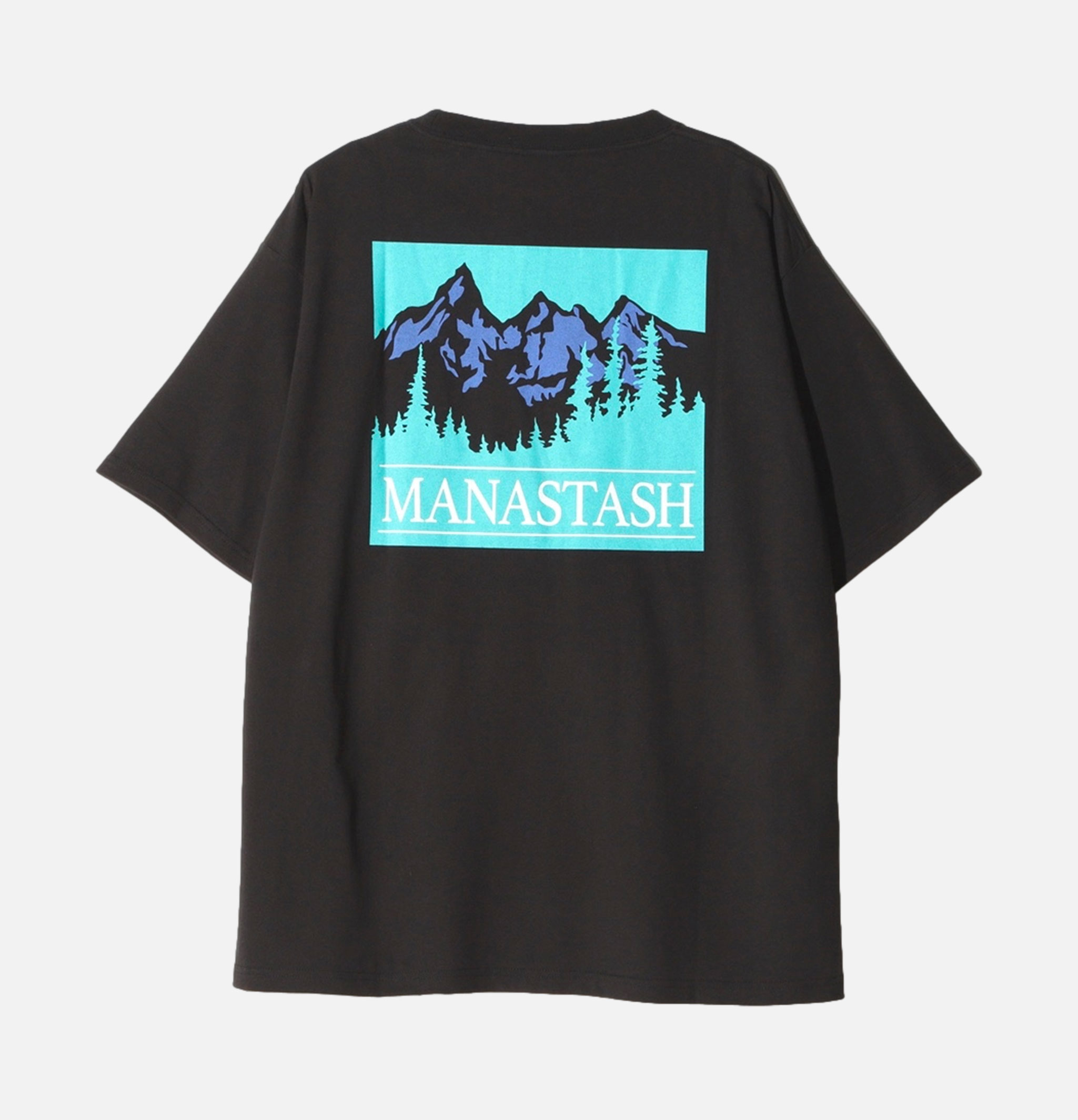 T-shirt Manastash Citee Old Time Noir