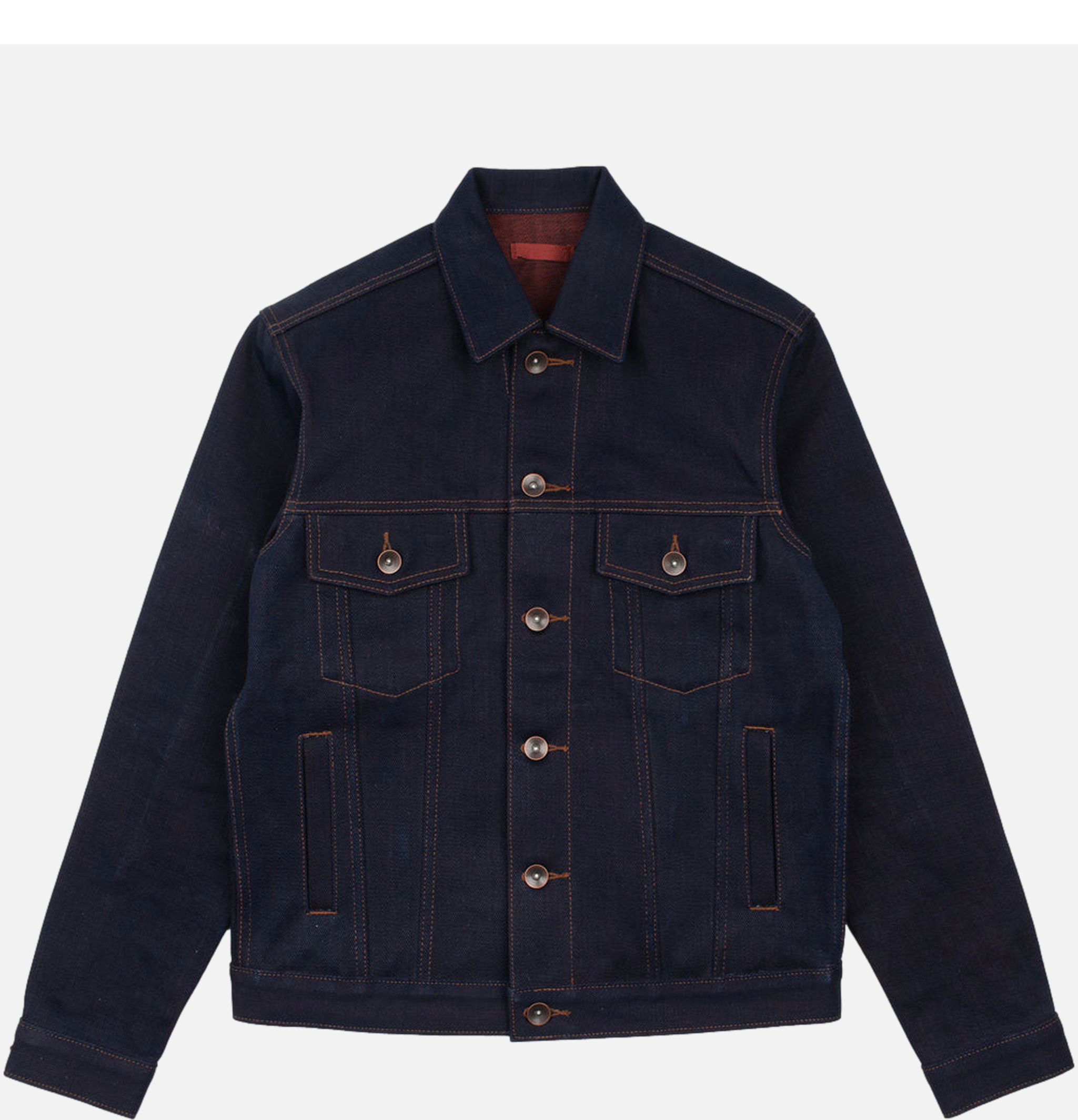 The Unbranded Brand Veste UB991 21oz Red Weft Indigo