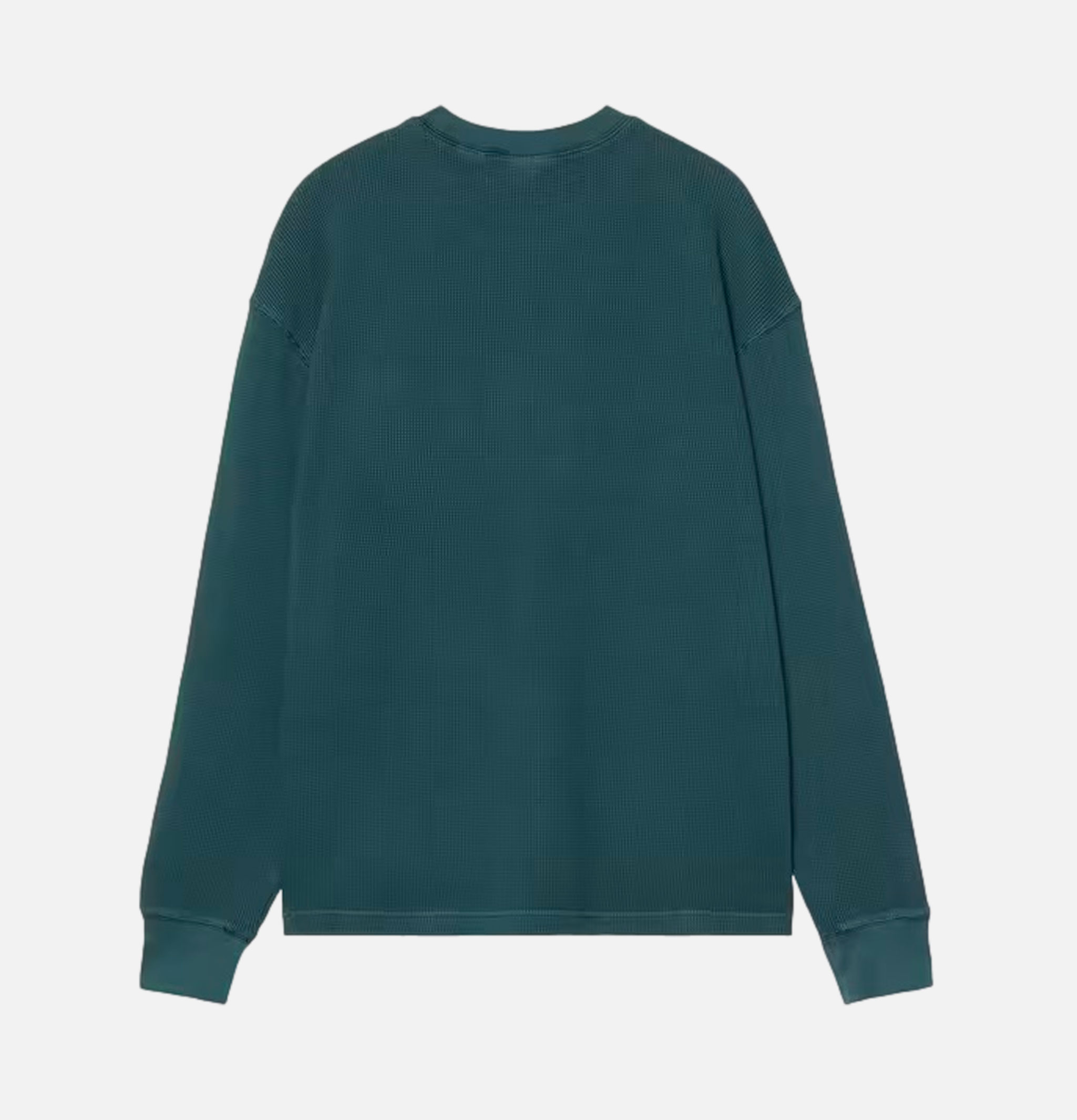 T-shirt Carhartt WIP L/S Vista Waffle Deep Lagoon