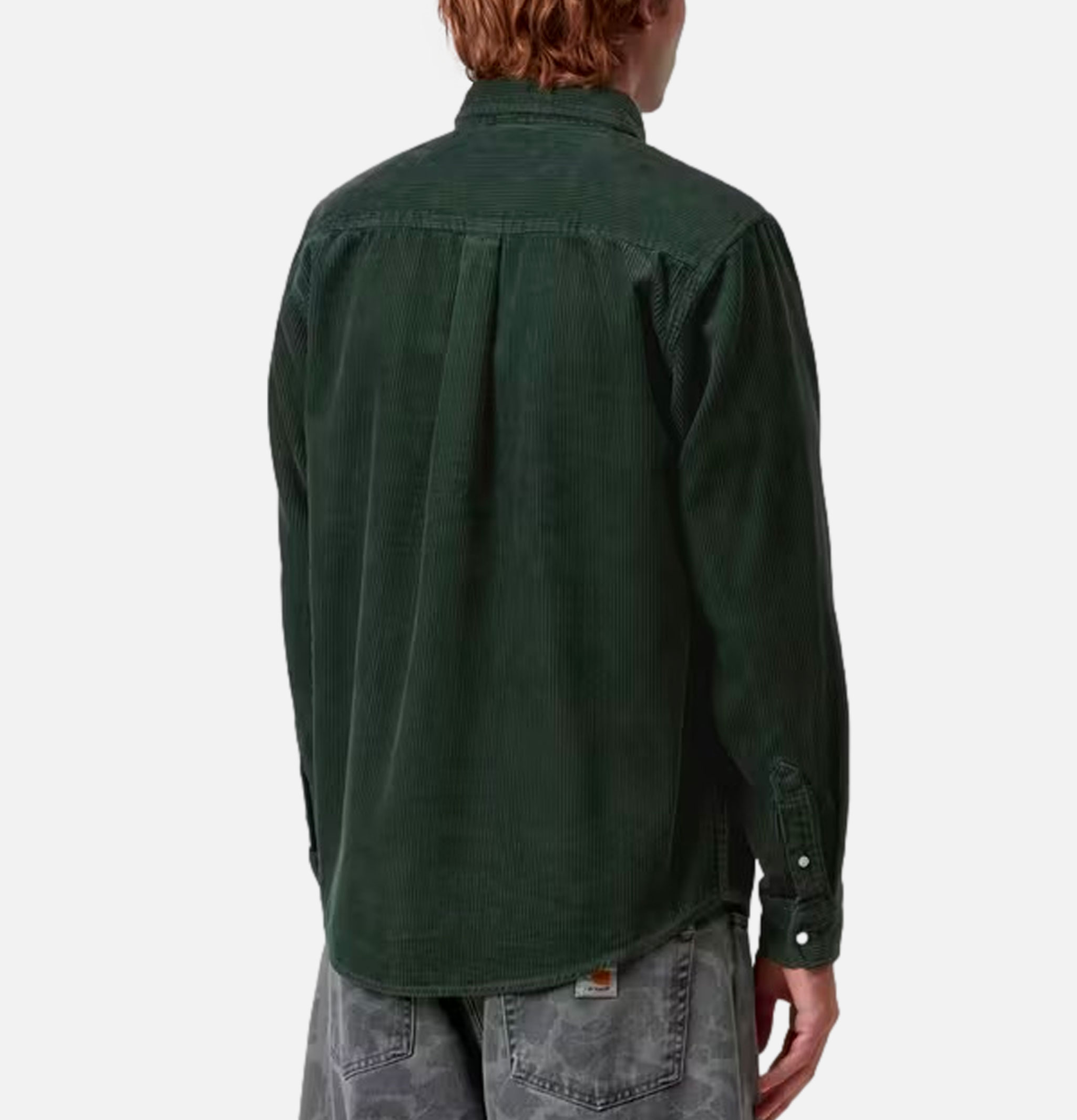 Carhartt WIP Chemise L/S Madison Cord Sycamore Tree