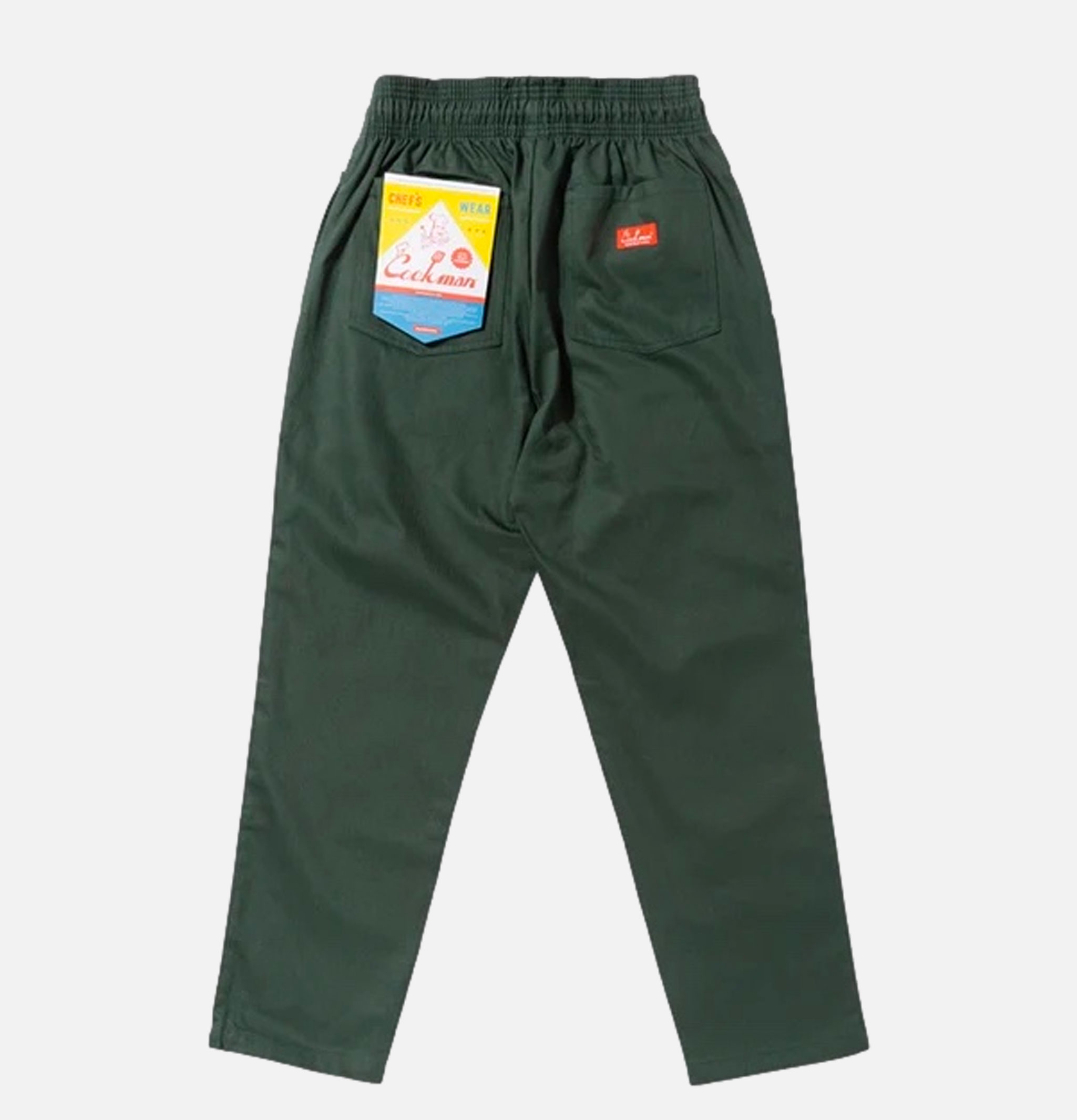 Cookman Chef Pants Herringbone Evergreen