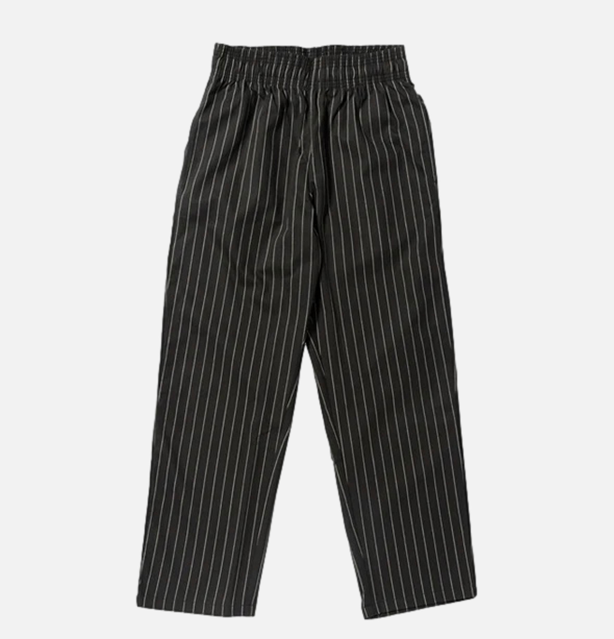 Pantalon Cookman Semi-wide Herringbone Stripe Charcoal