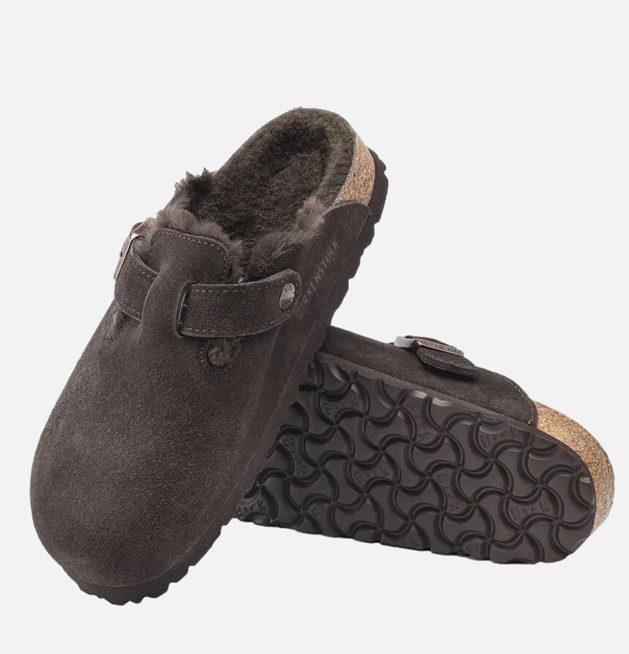 Boston Shearling Narrow Mocca