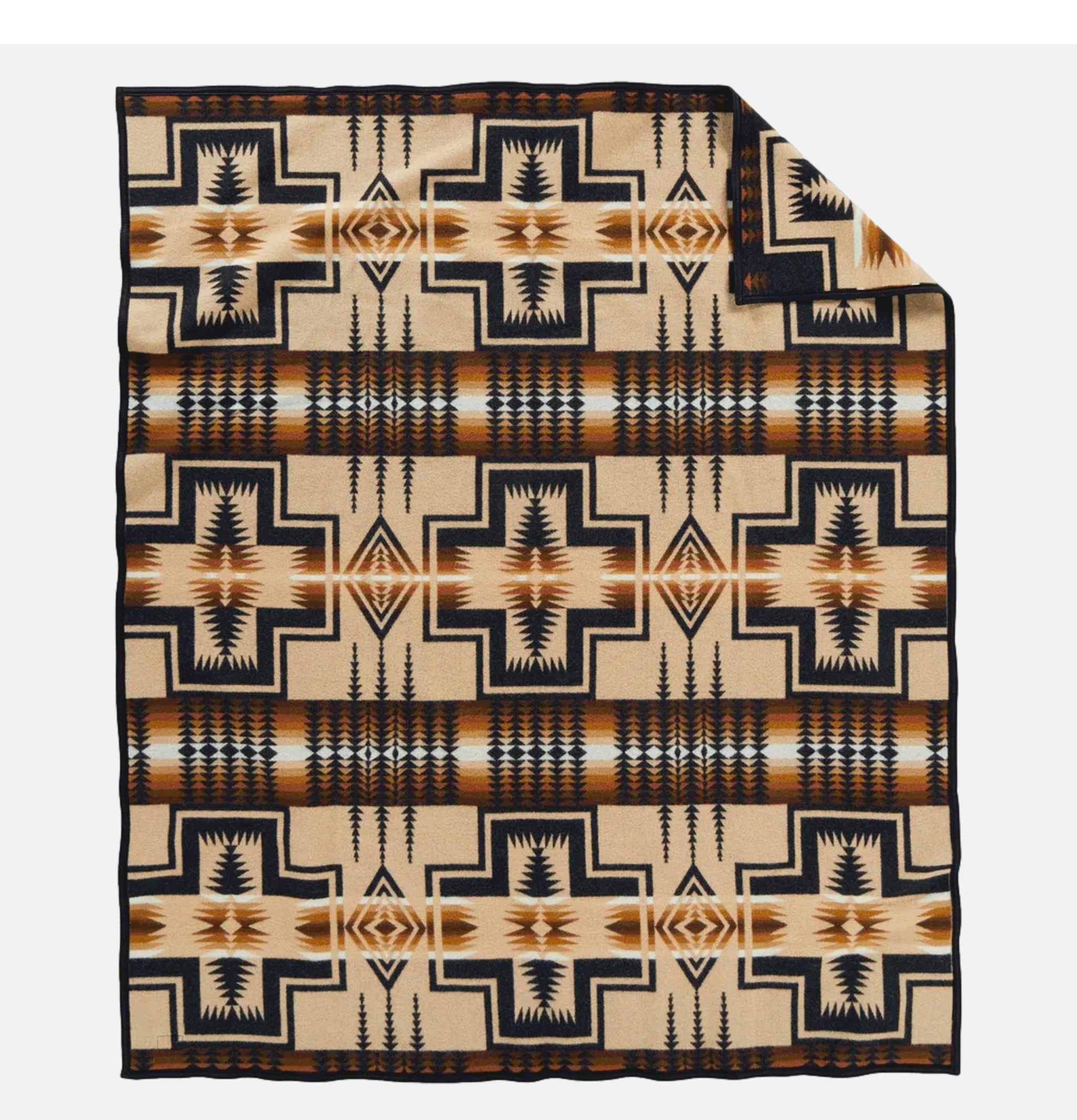 Pendleton Jacquard Napped Robe Harding Oxford