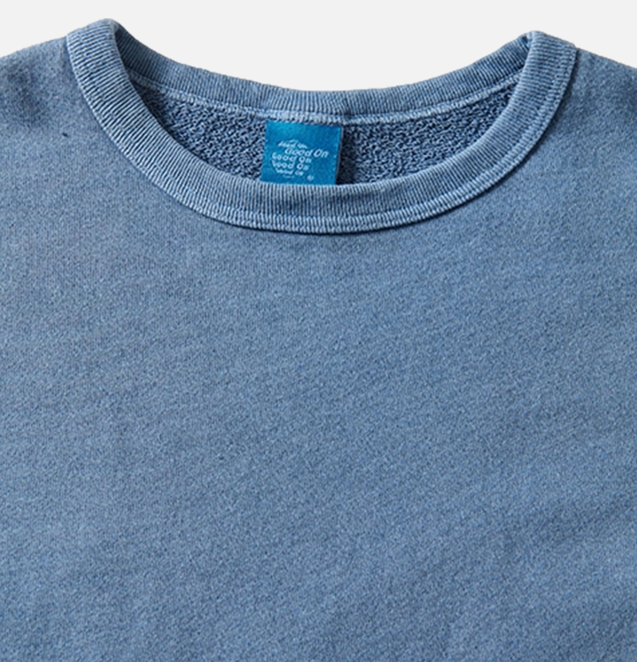 Good On Japan 9oz LS Crew Sweatshirt Ajisai