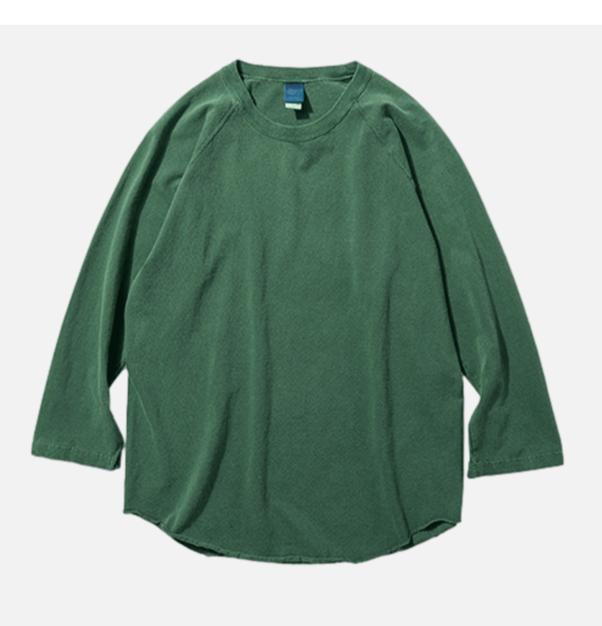 Good On Japan T-shirt Baseball Vert Foncé