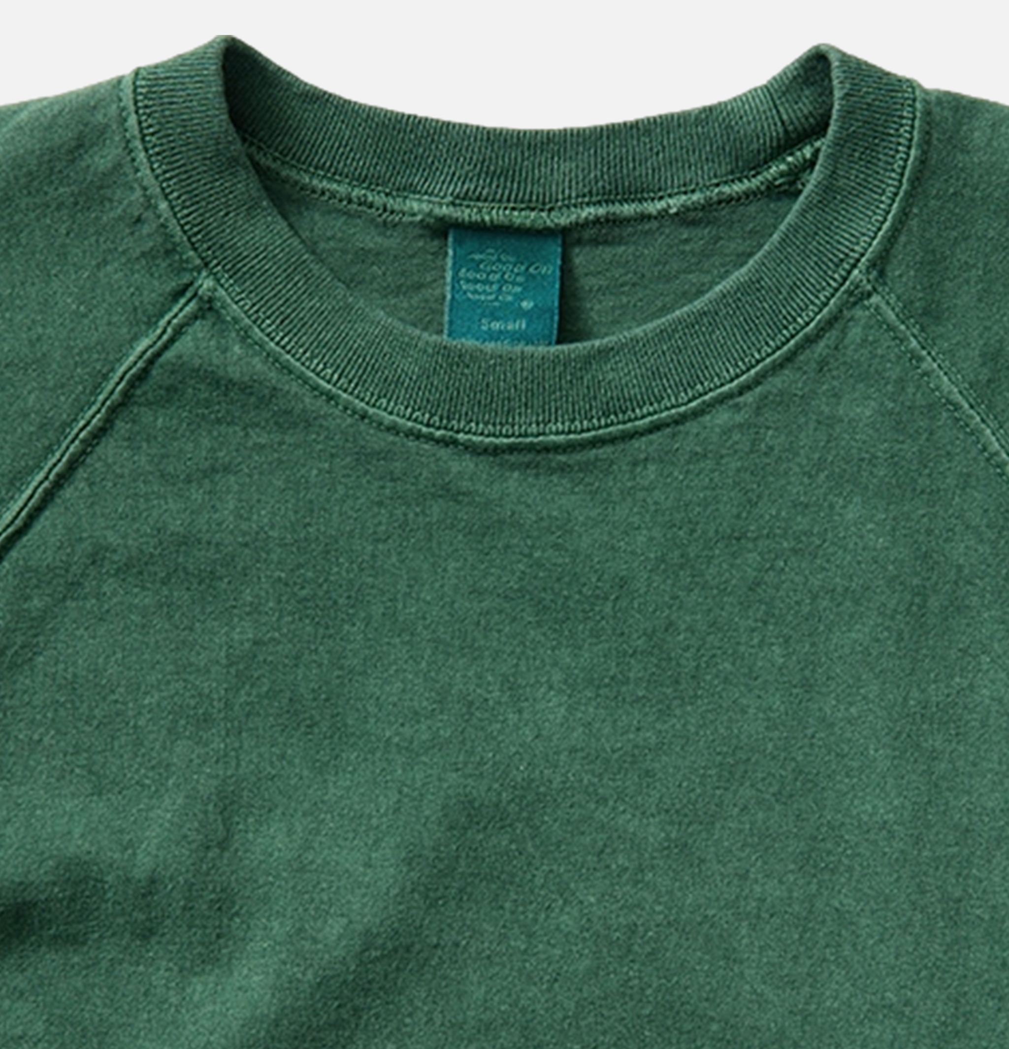Good On Japan T-shirt Baseball Vert Foncé