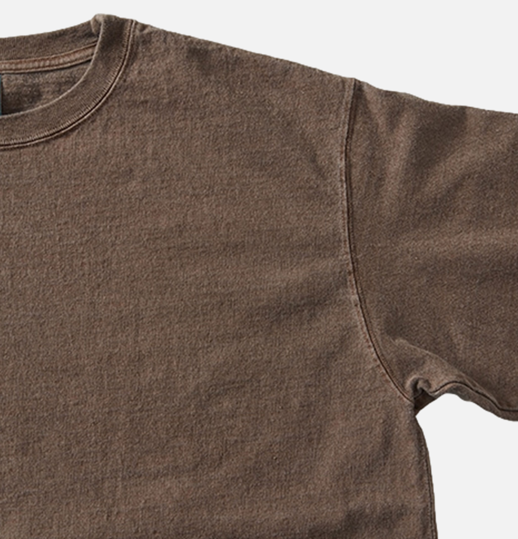 Good On Japan Ls Heavy Crew Brown T-shirt