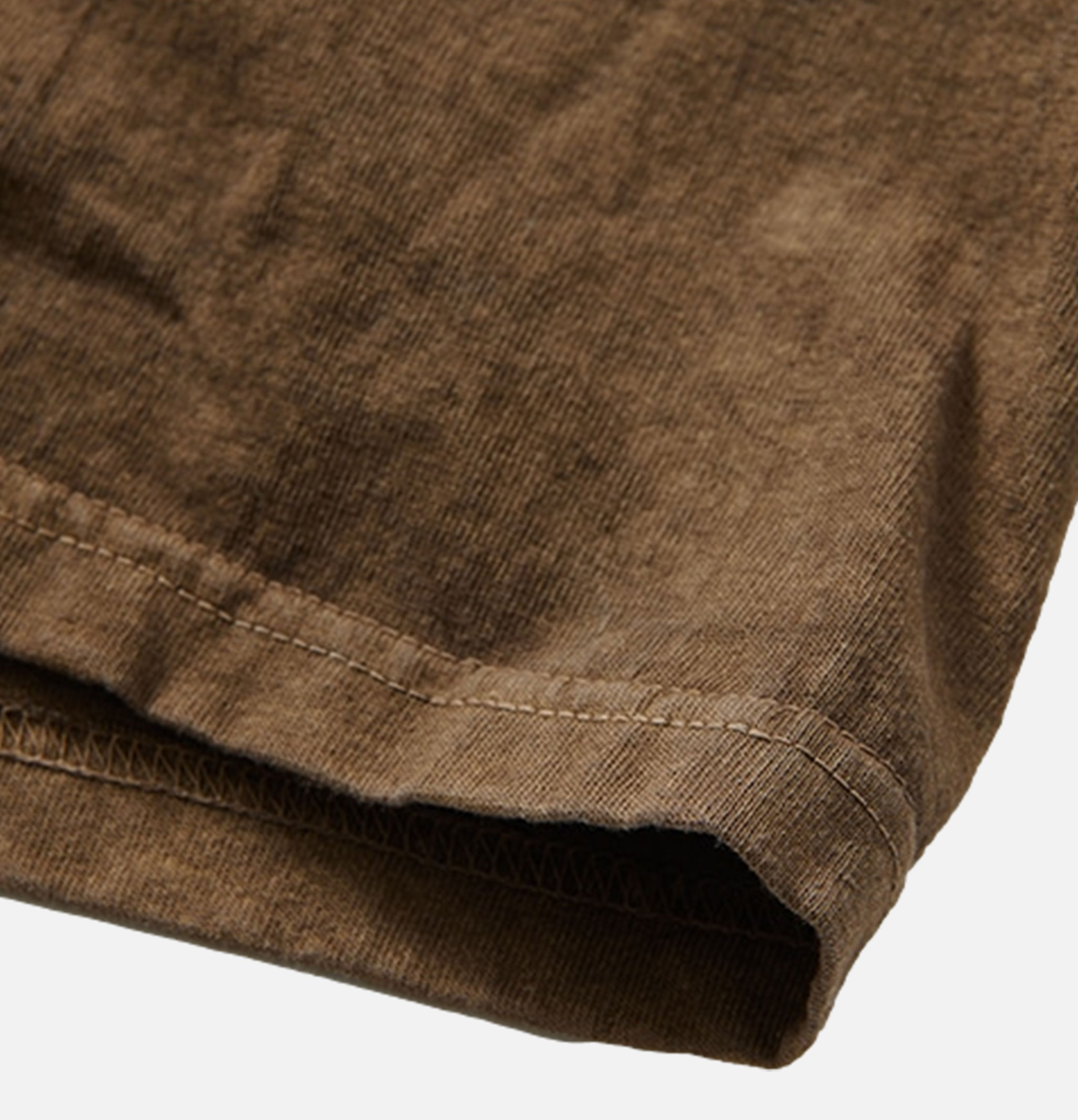 Good On Japan LS Crew Tee Brown