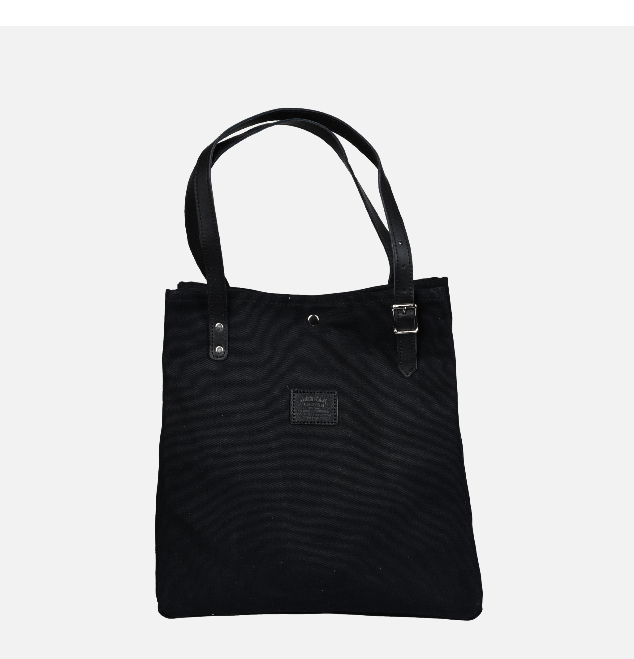 Heritage Leather Company Canvas Multi Tote Bag in Black