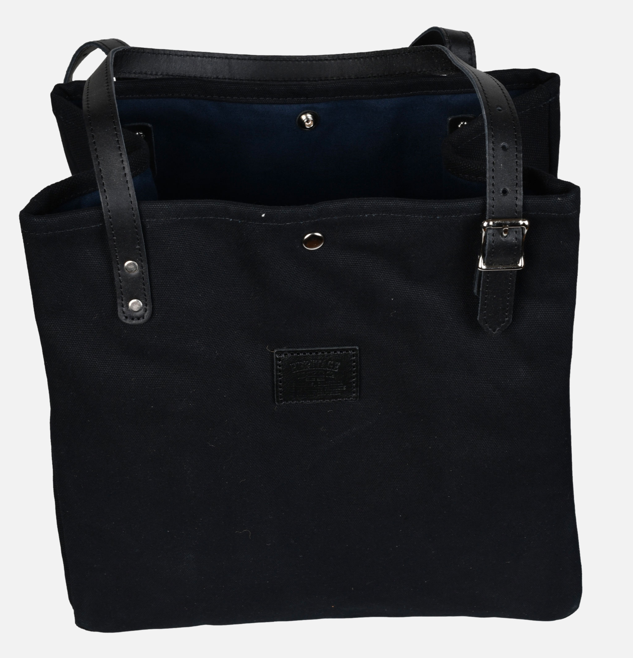 Sac Heritage Leather Company Canvas Multi Tote Black