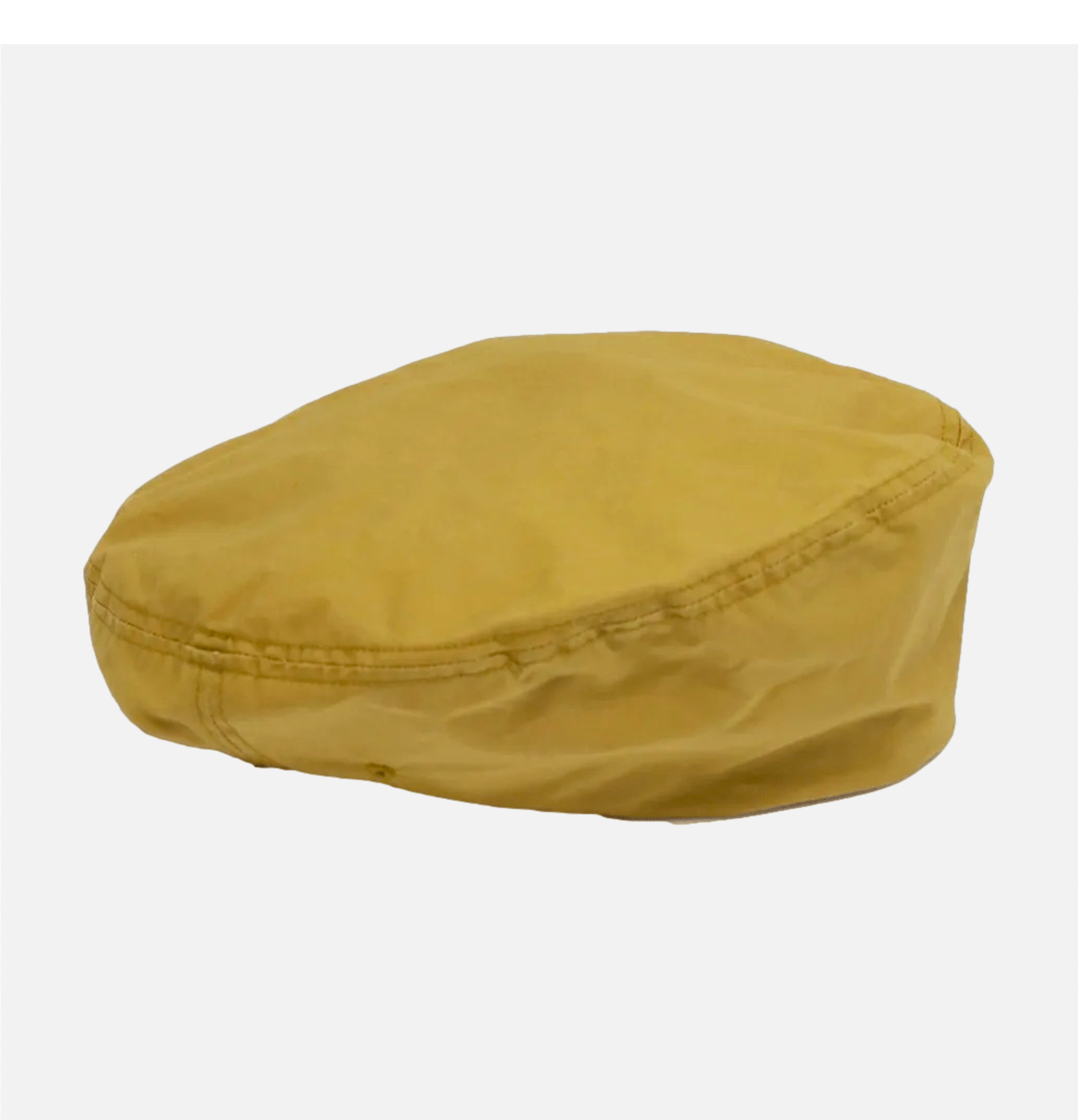 Decho Waxed Cotton Beret Beige