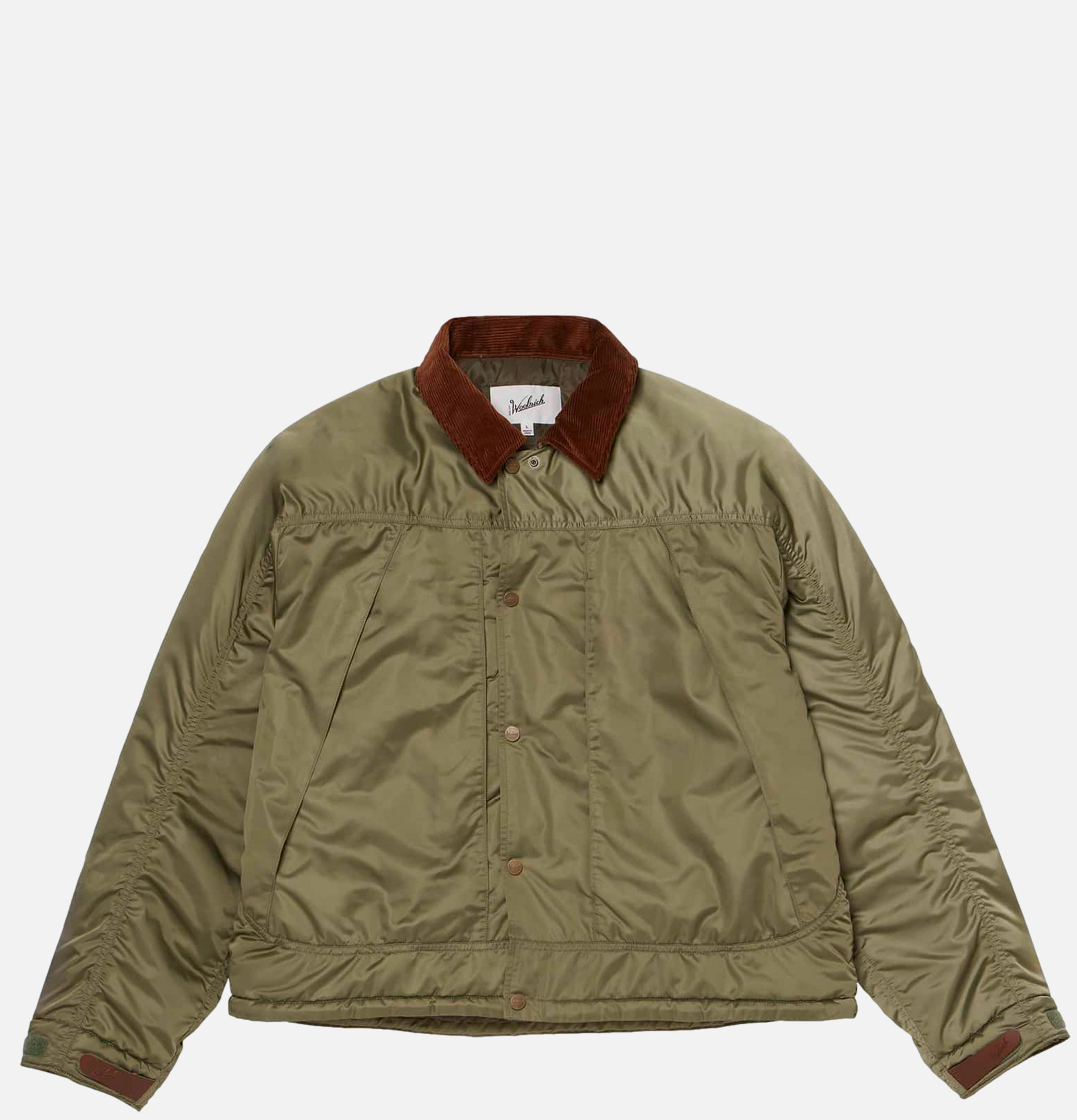 Woolrich Blouson Satin Fishing Olive