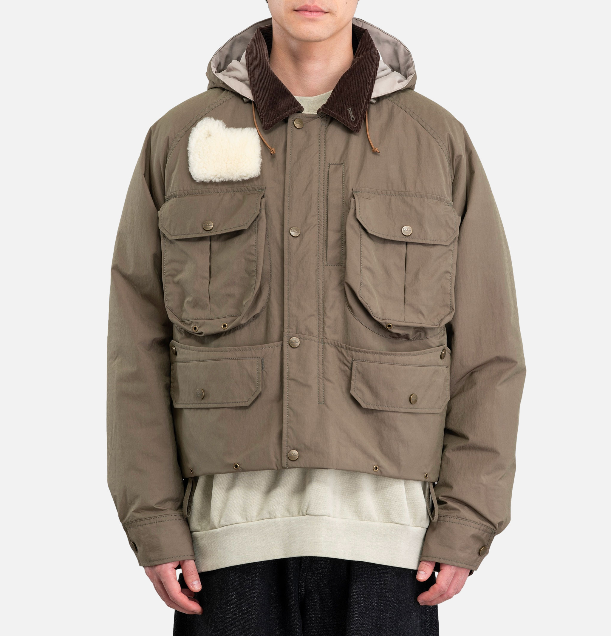 Woolrich Blouson Classic Fishing Marron