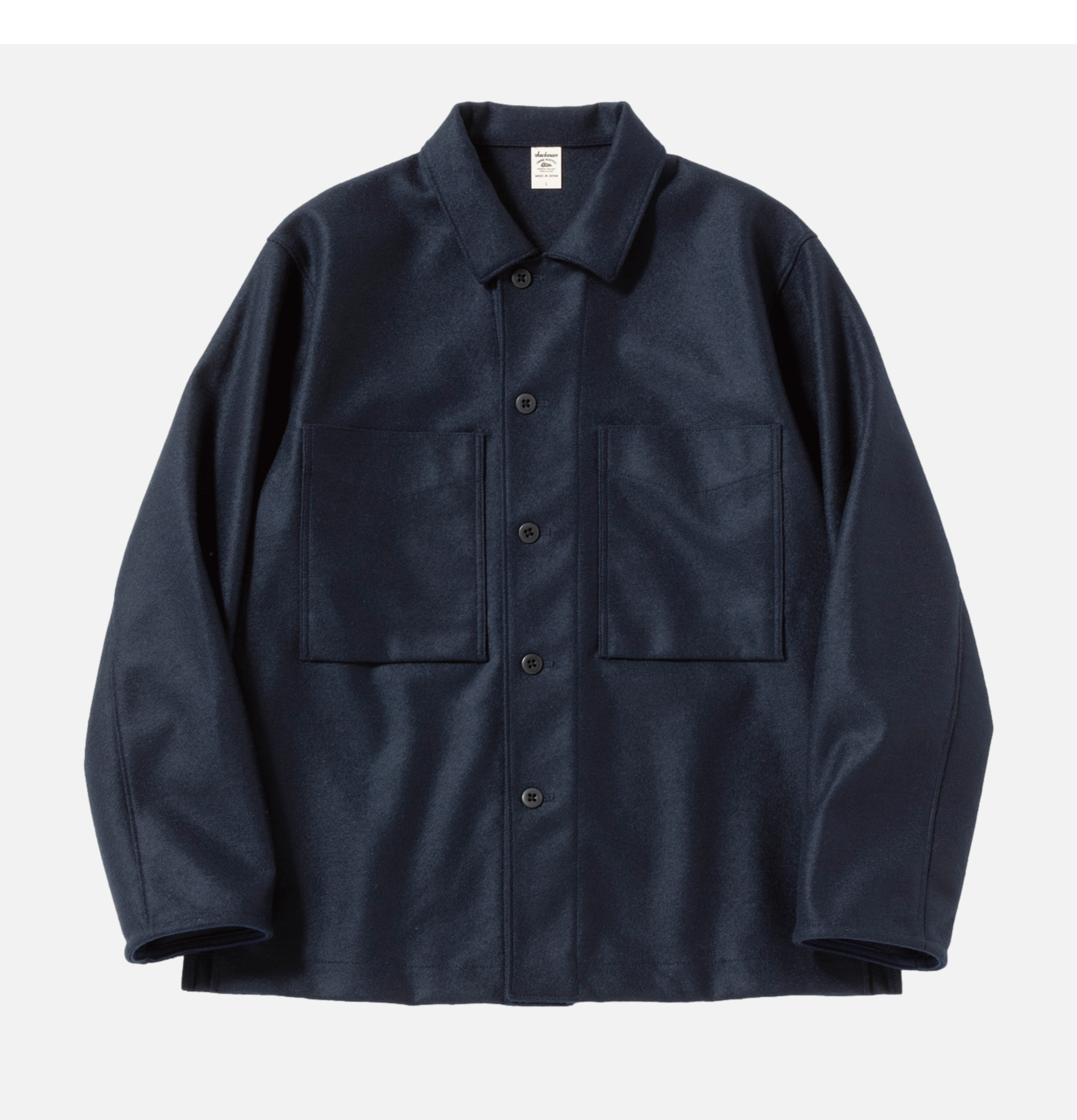 Comp Wool Bb Shirt Navy