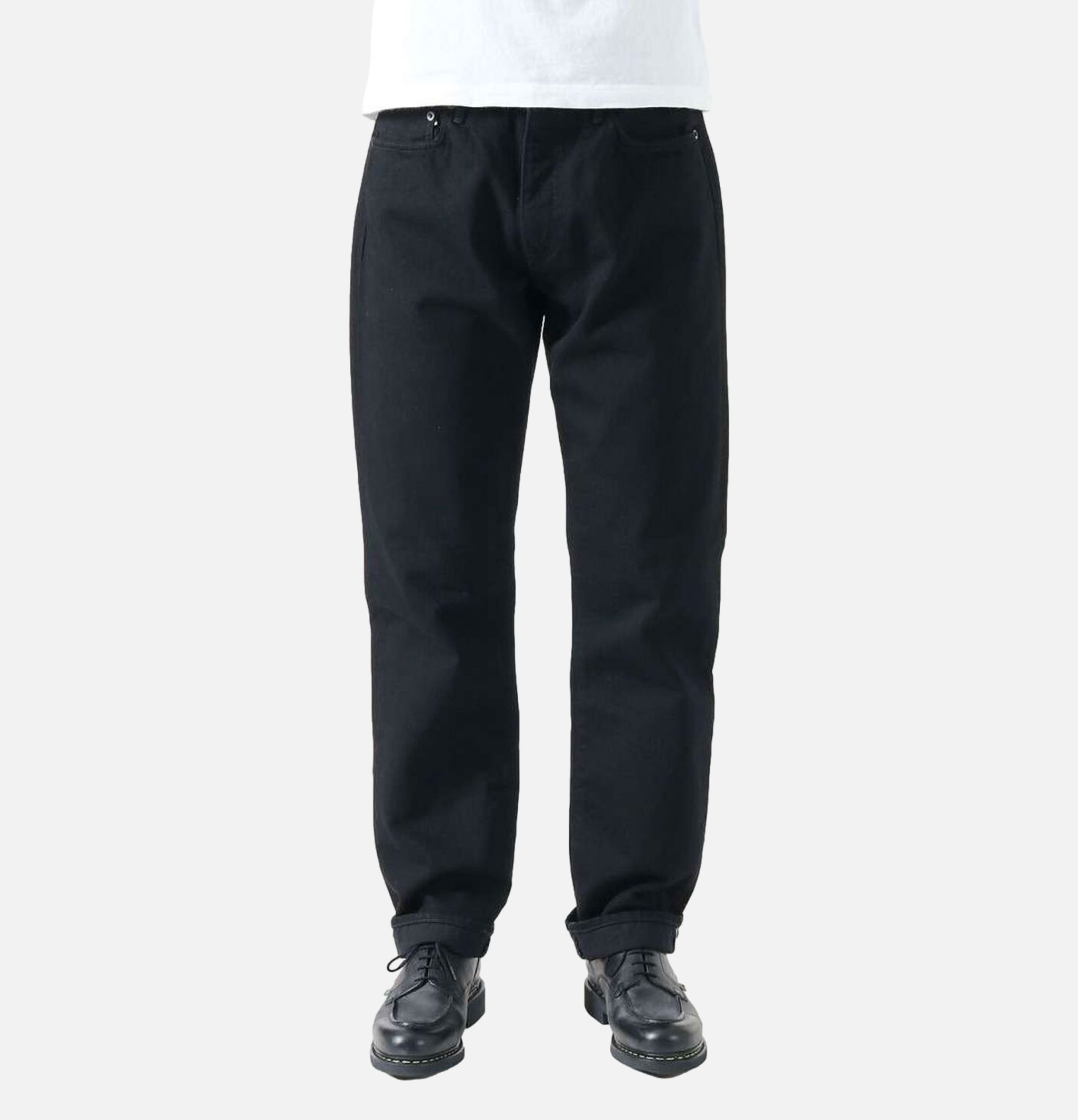Japan Blue Jeans | 14 Oz Classic Straight Black | Royalcheese Paris
