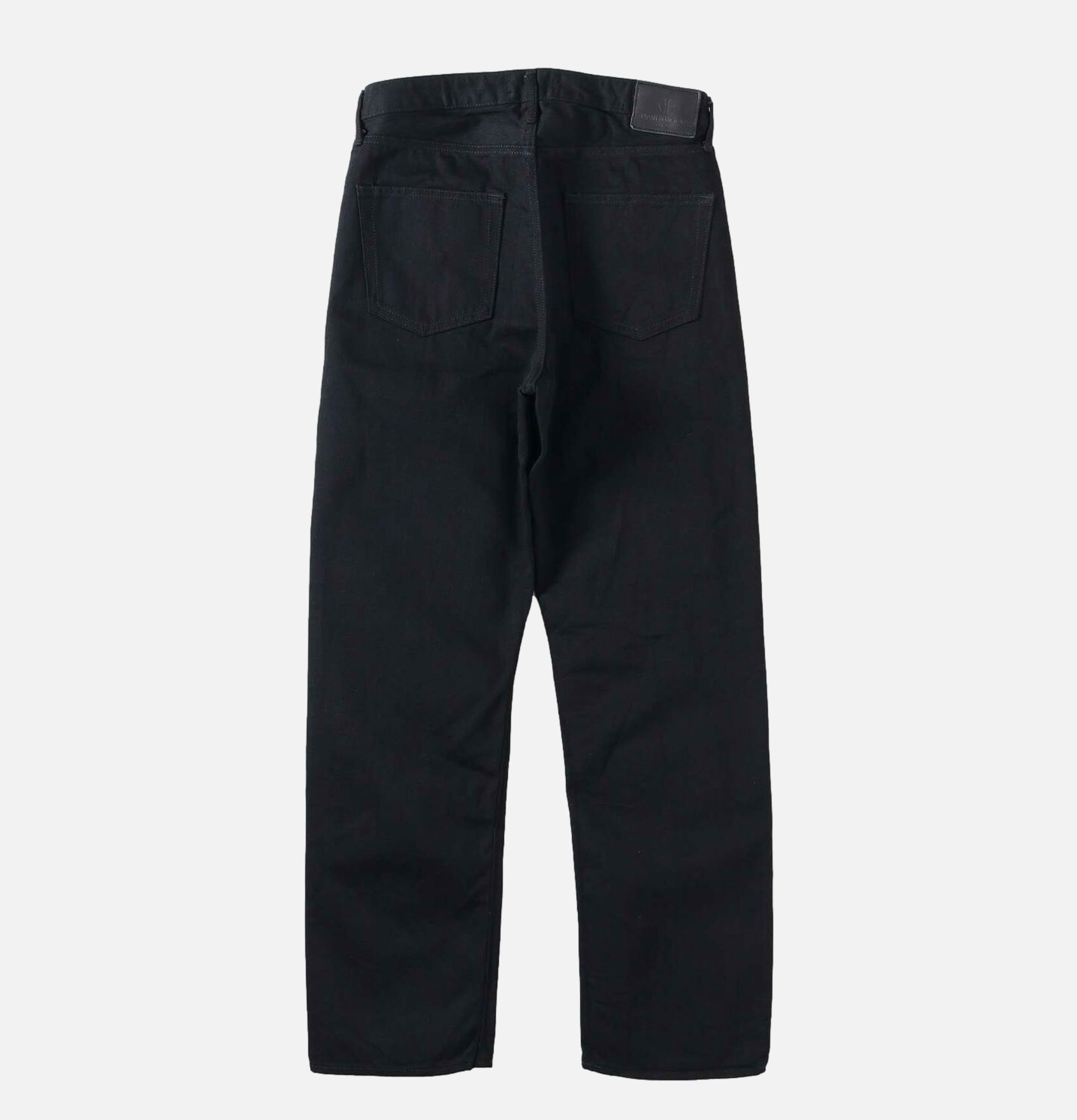 Black Denim Loose Straight