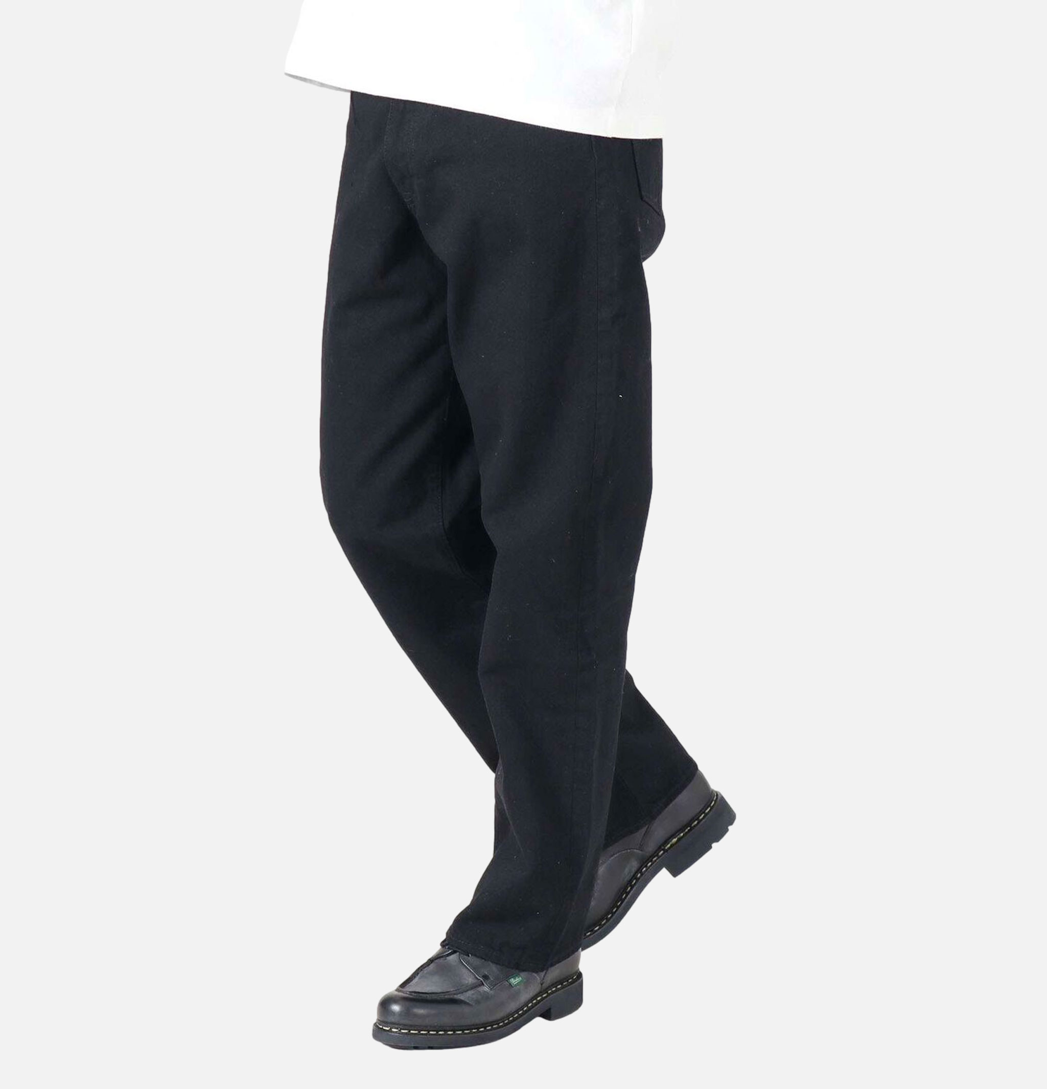 Black Denim Loose Straight