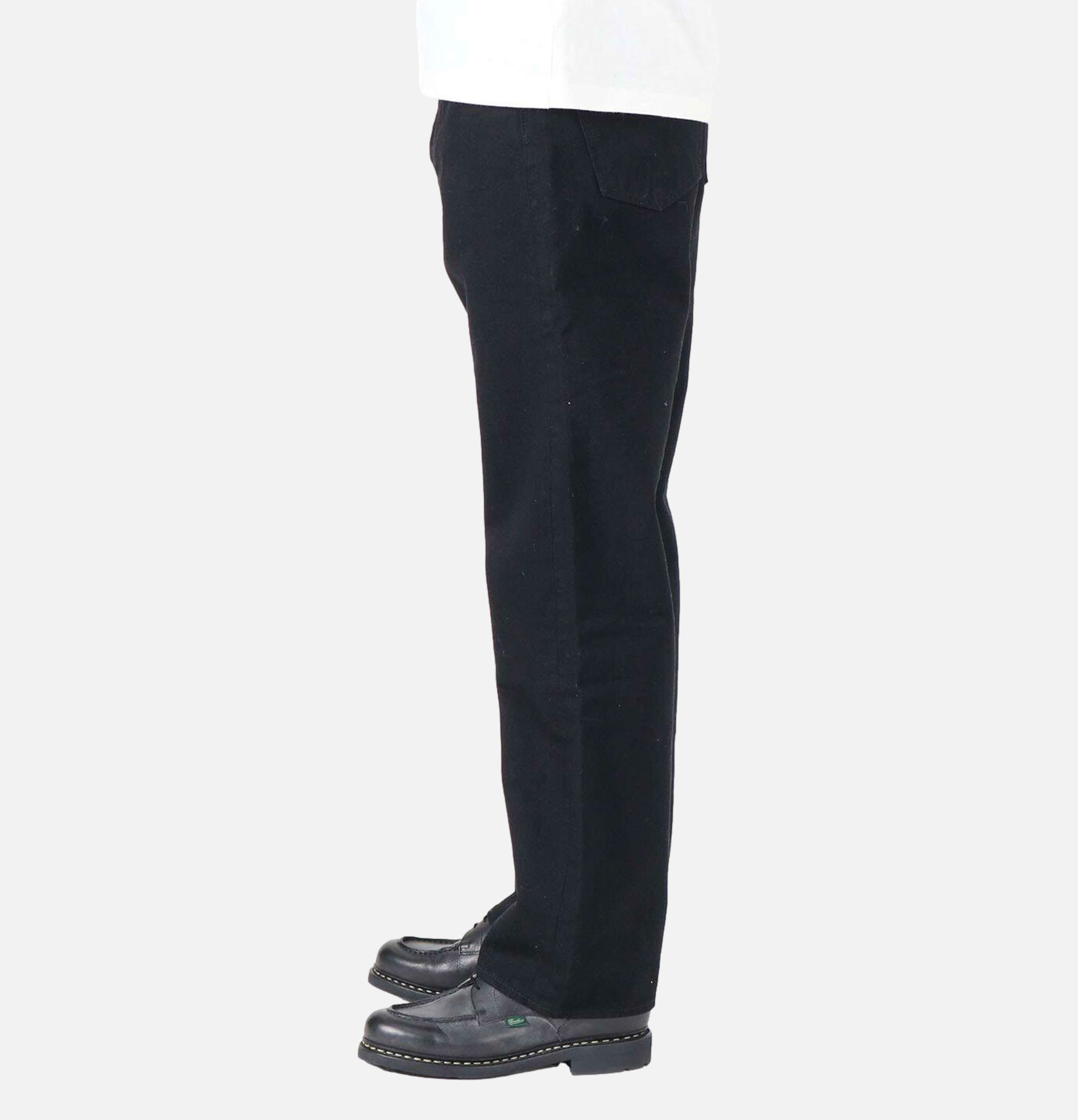 Black Denim Loose Straight