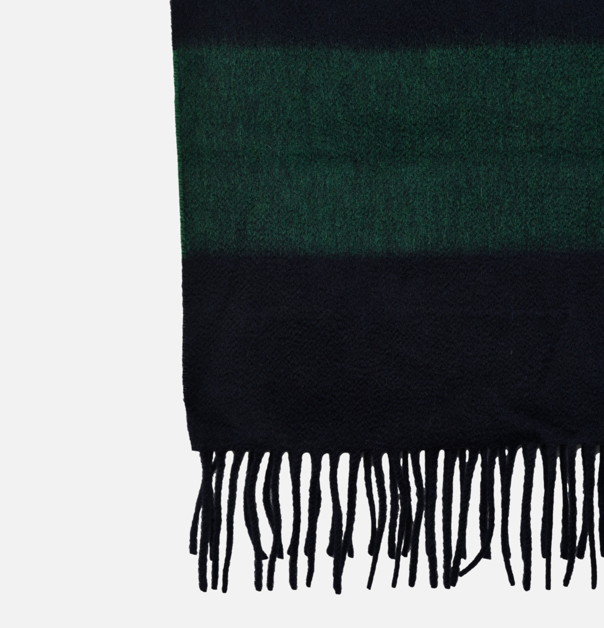 Echarpe Striped Navy Green