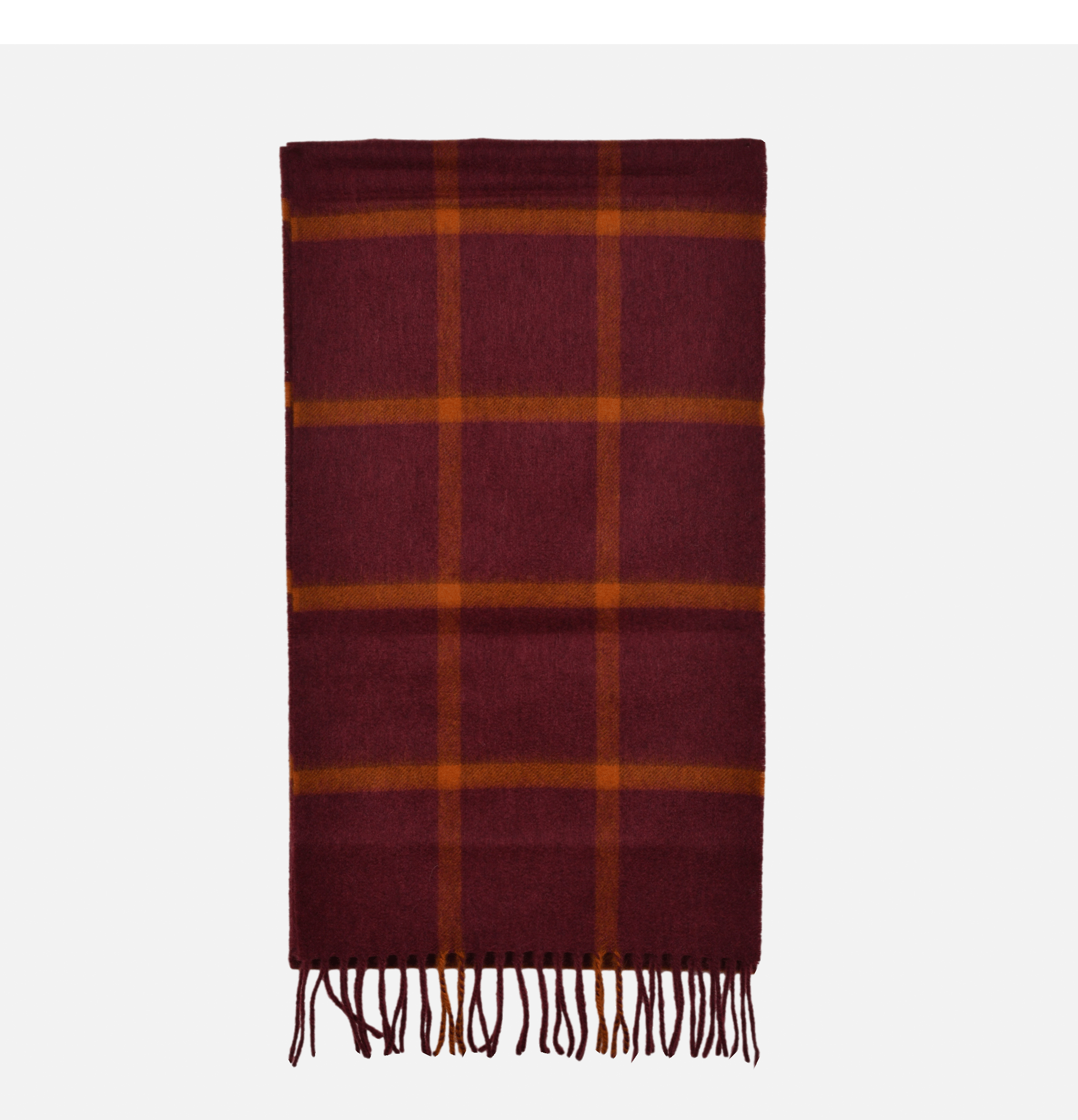Echarpe Windowpane Brown