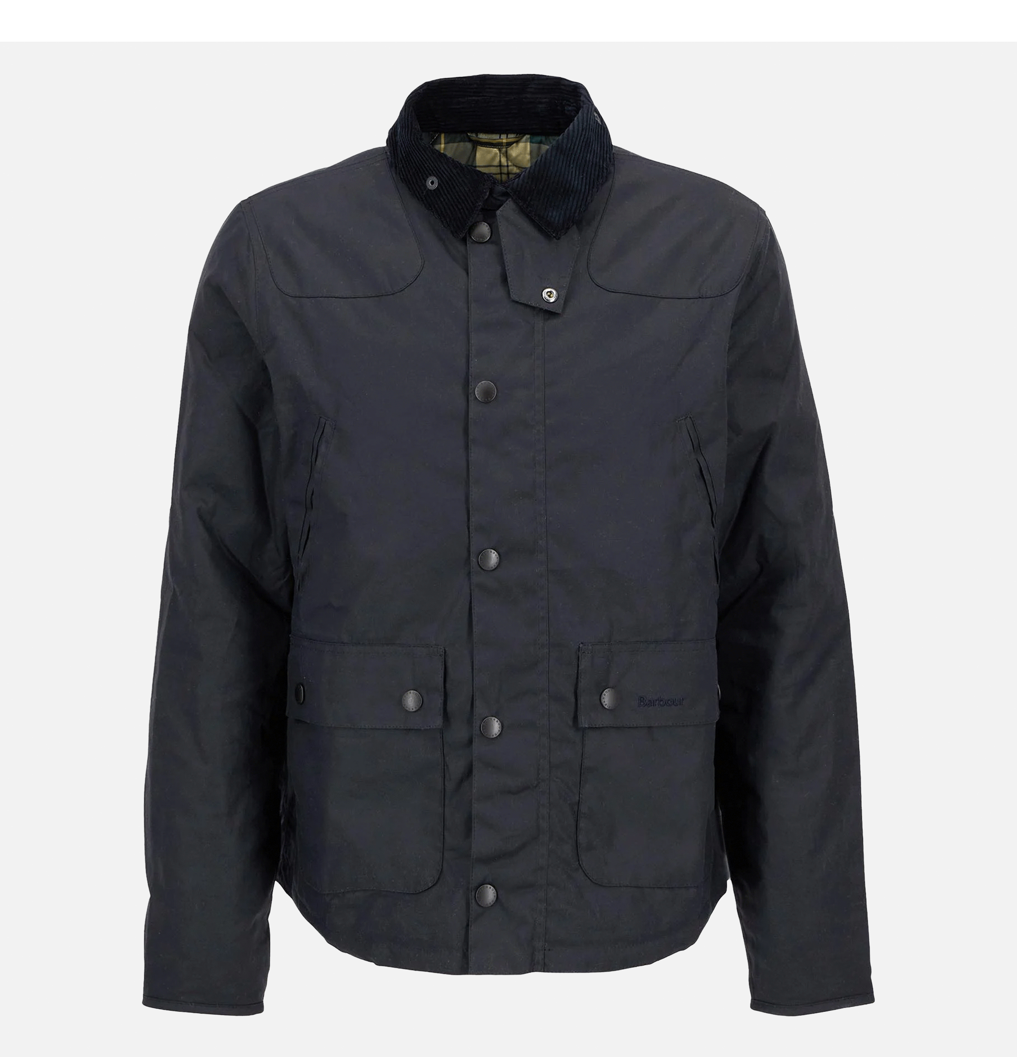 Barbour | Reelin Wax Jacket Navy | Shop Royalcheese Paris