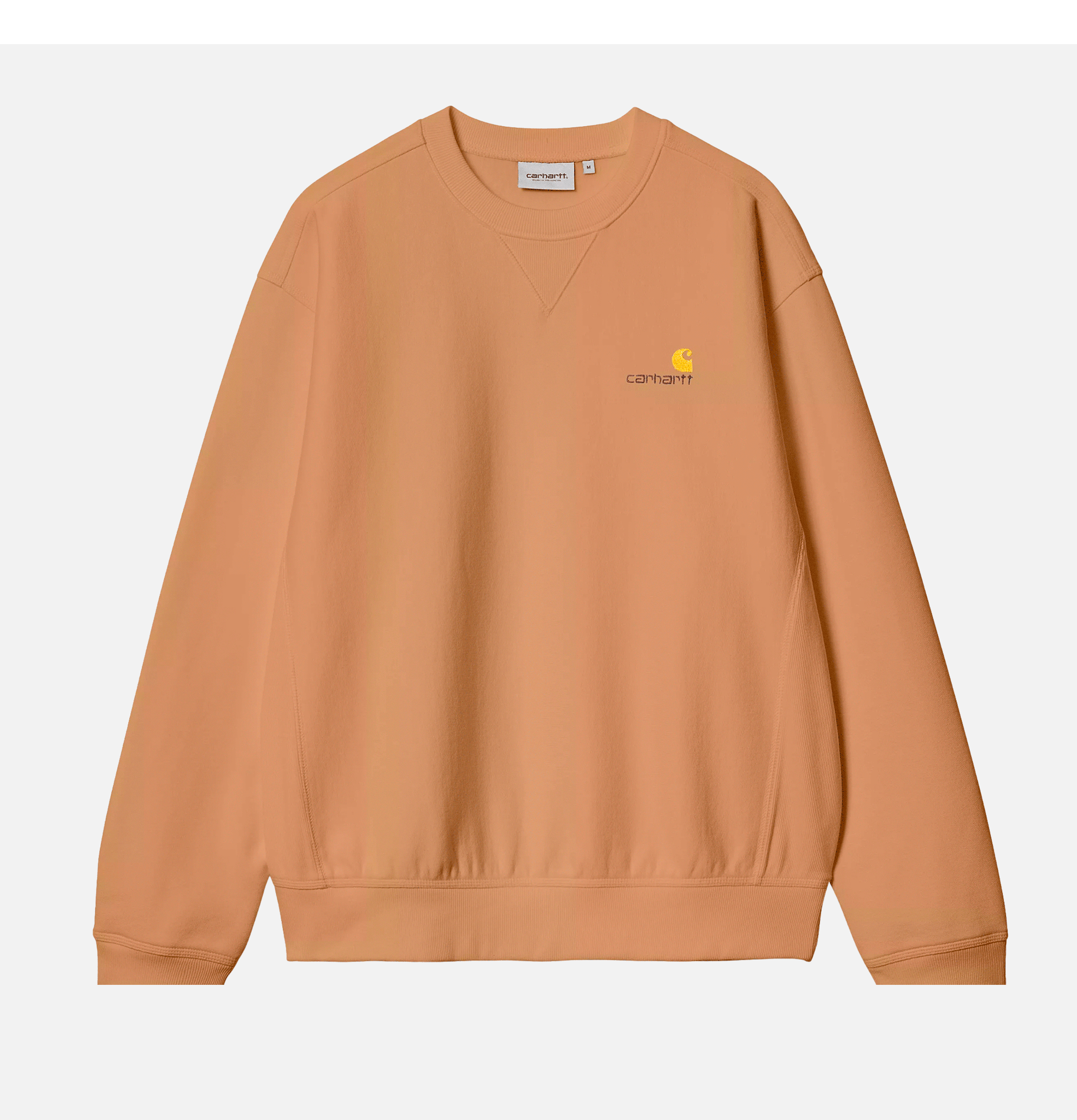 Carhartt WIP | American Script Sweat Peanut | Royalcheese Paris