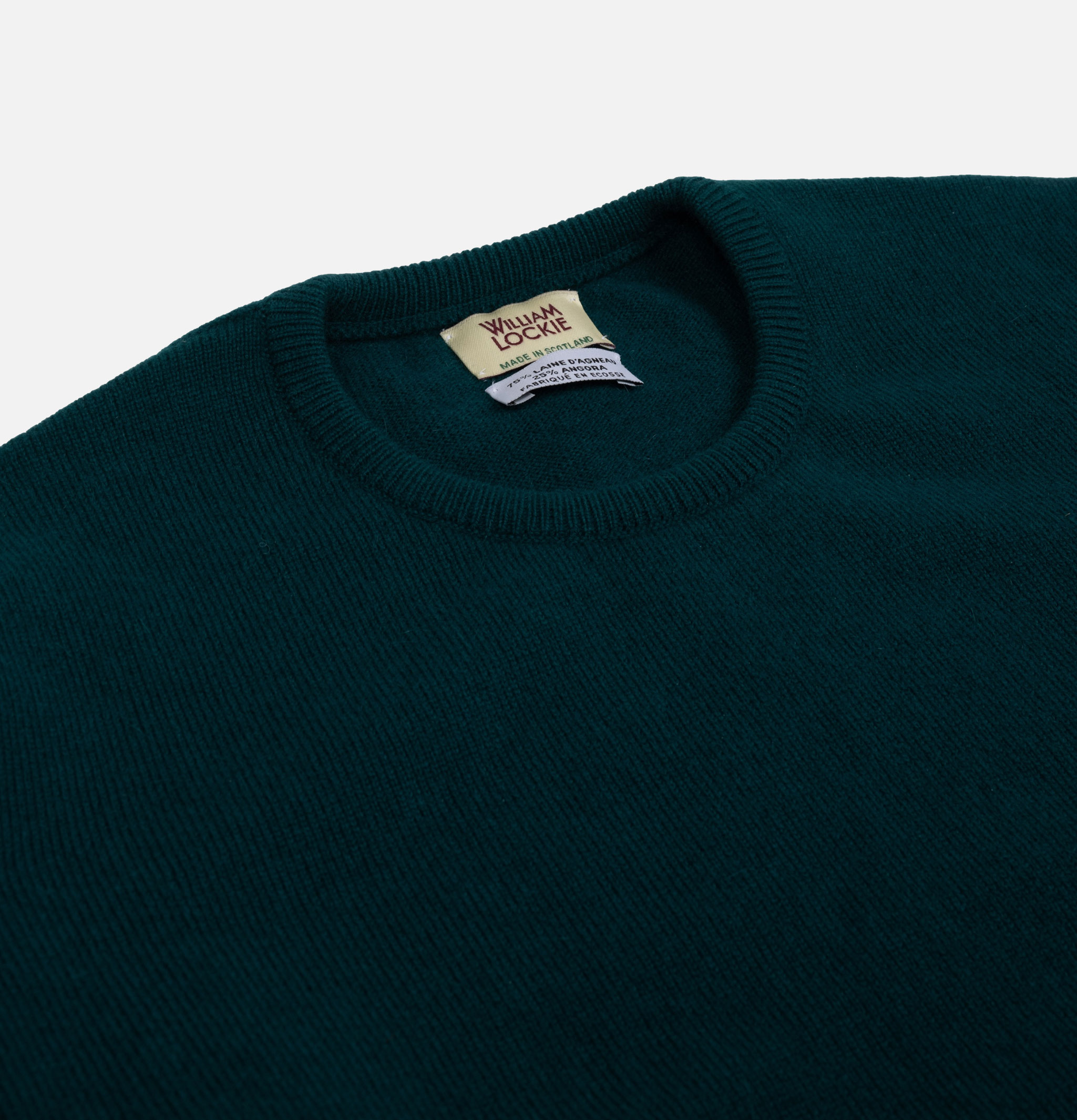 William Lockie Geelongora Spruce Sweater