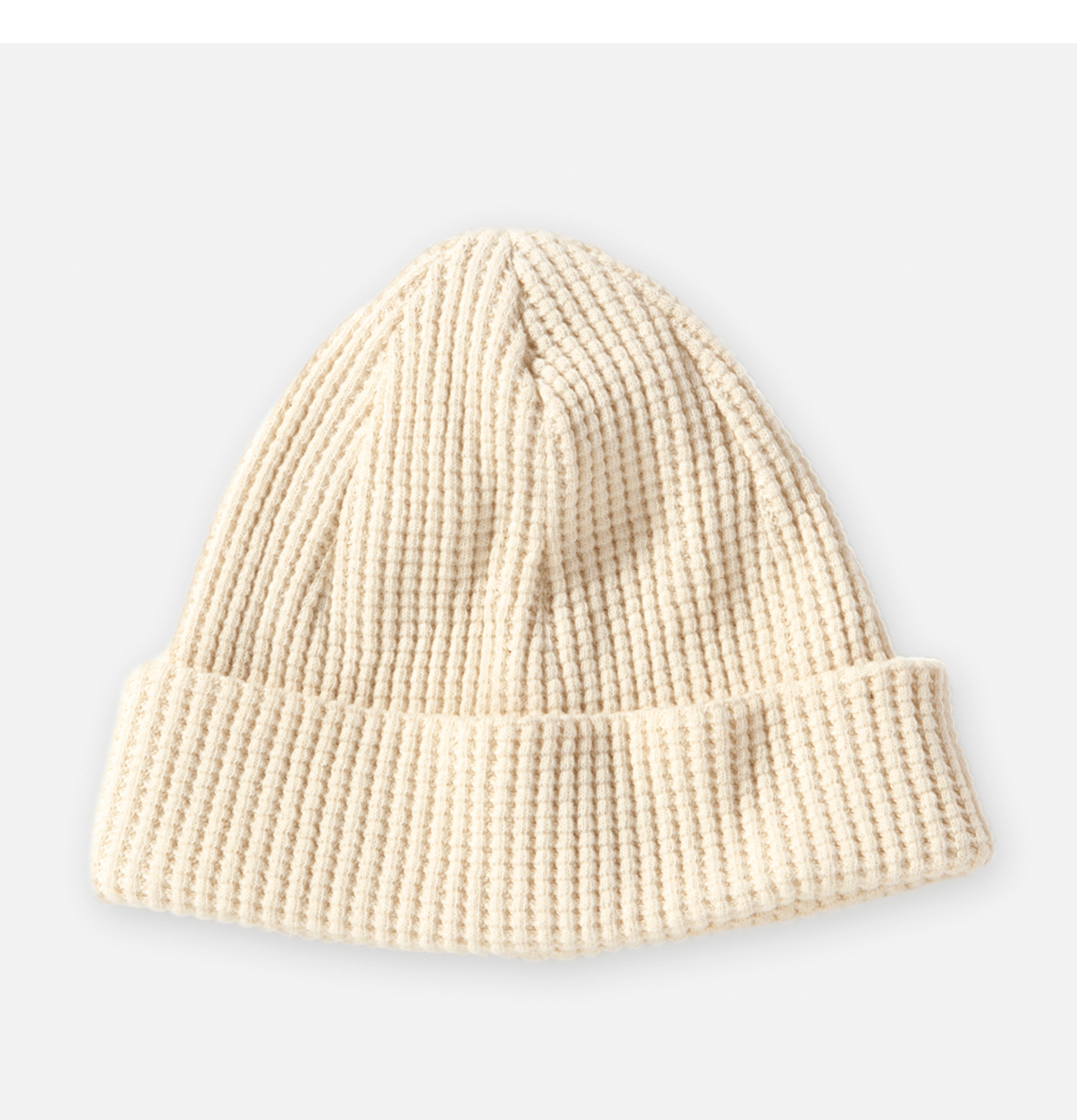 Bonnet Jackman Japan Waffle Cap Ecru.