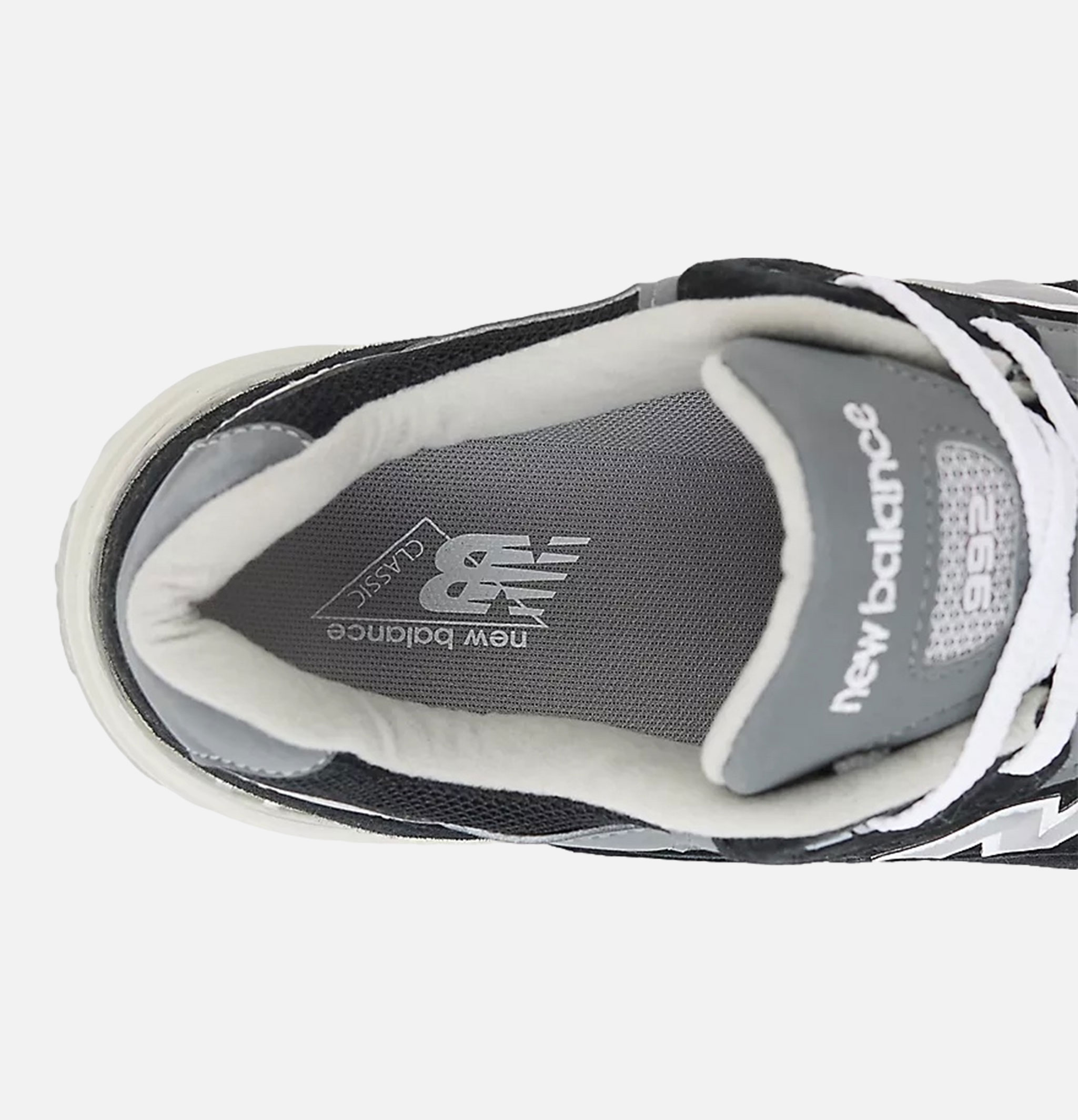 New Balance Sneaker 992 Black Grey Metallic