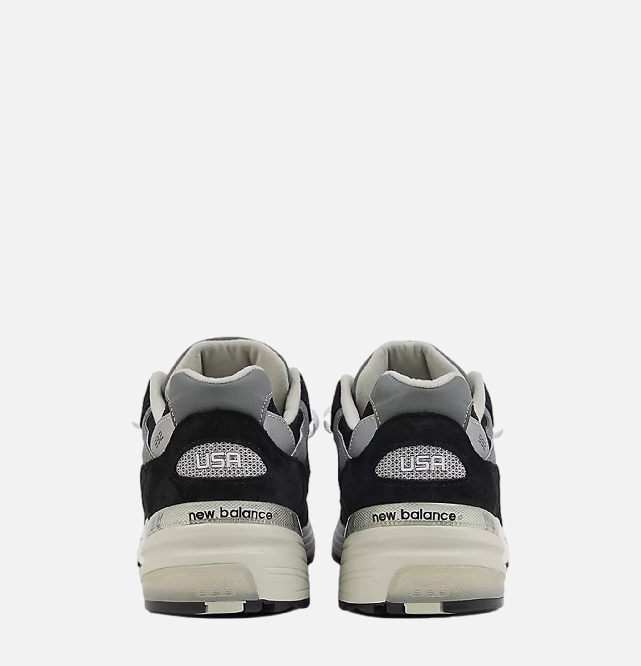 New Balance Sneaker 992 Black Grey Metallic