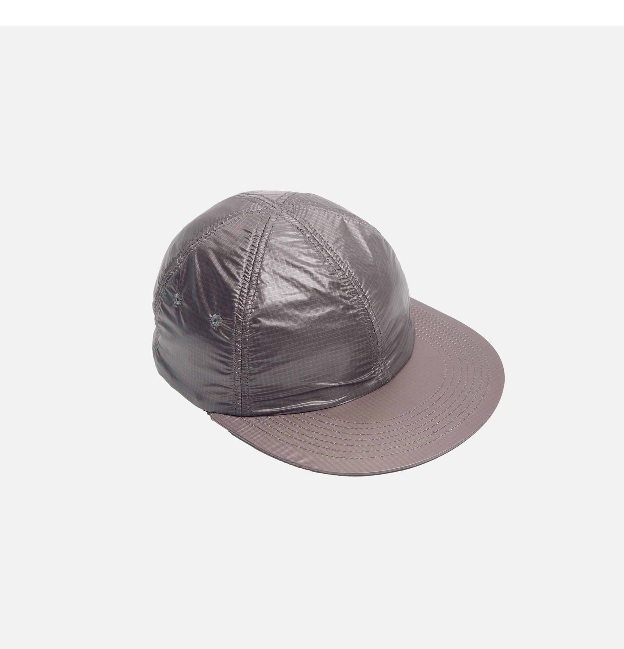 Casquette Found Feather 6 panel Light Ripstop Charcoal
