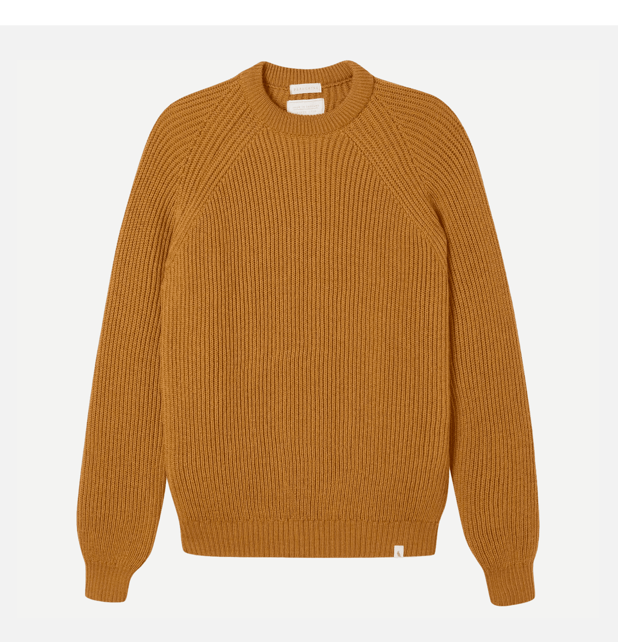 Peregrine UK Ford Crew Knit Wheat.