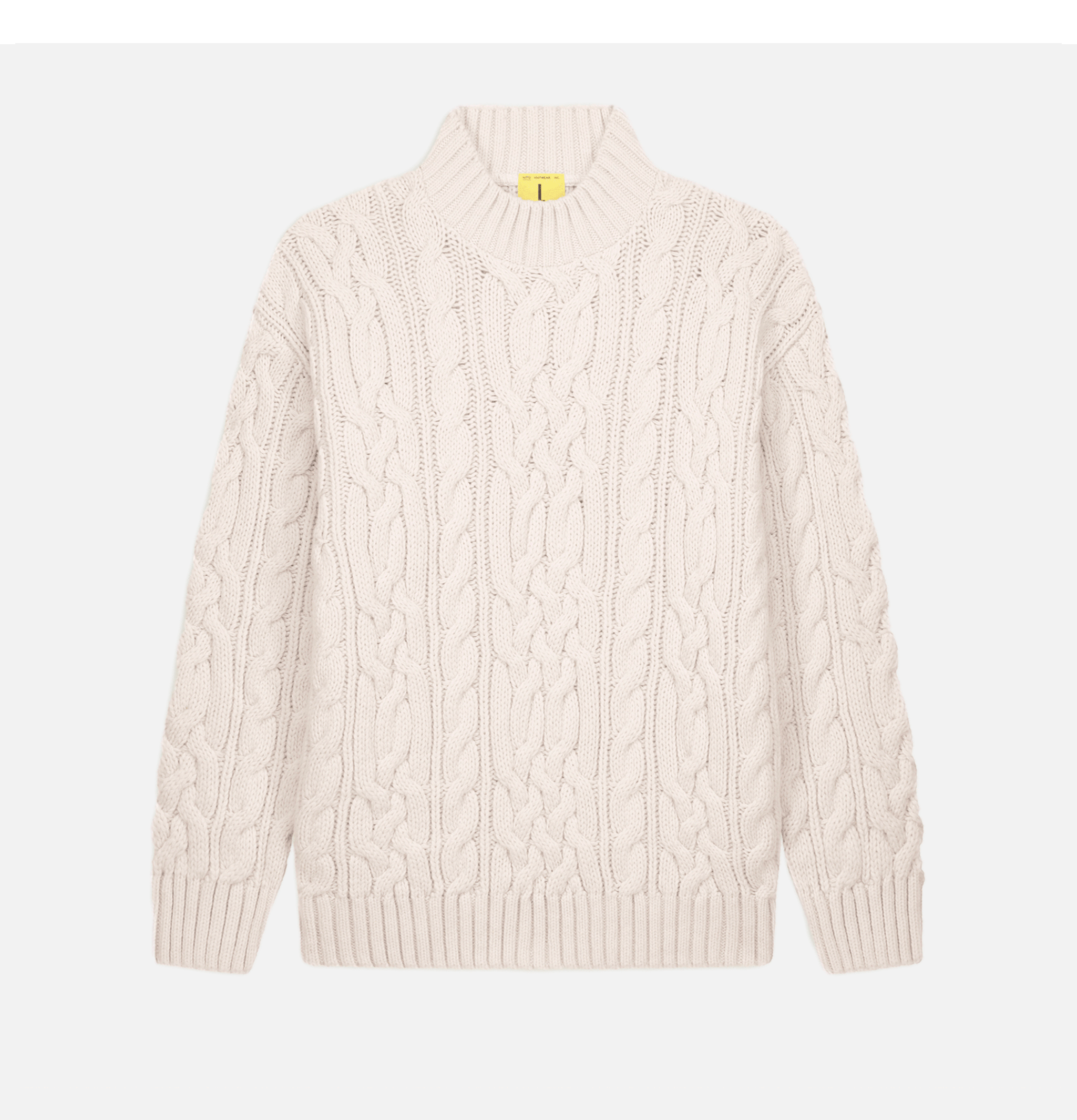 Pull Col Rond Ohannes Ecru